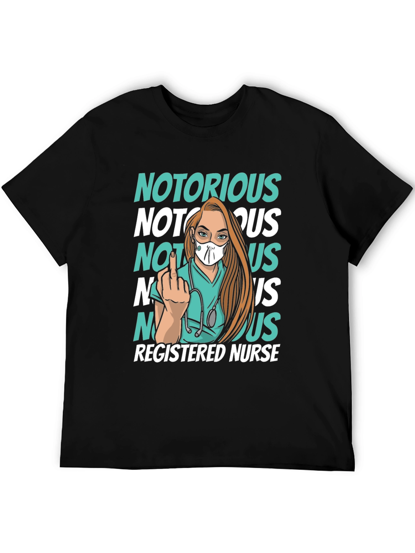 Notorious Registered Nurse Graphic Tee