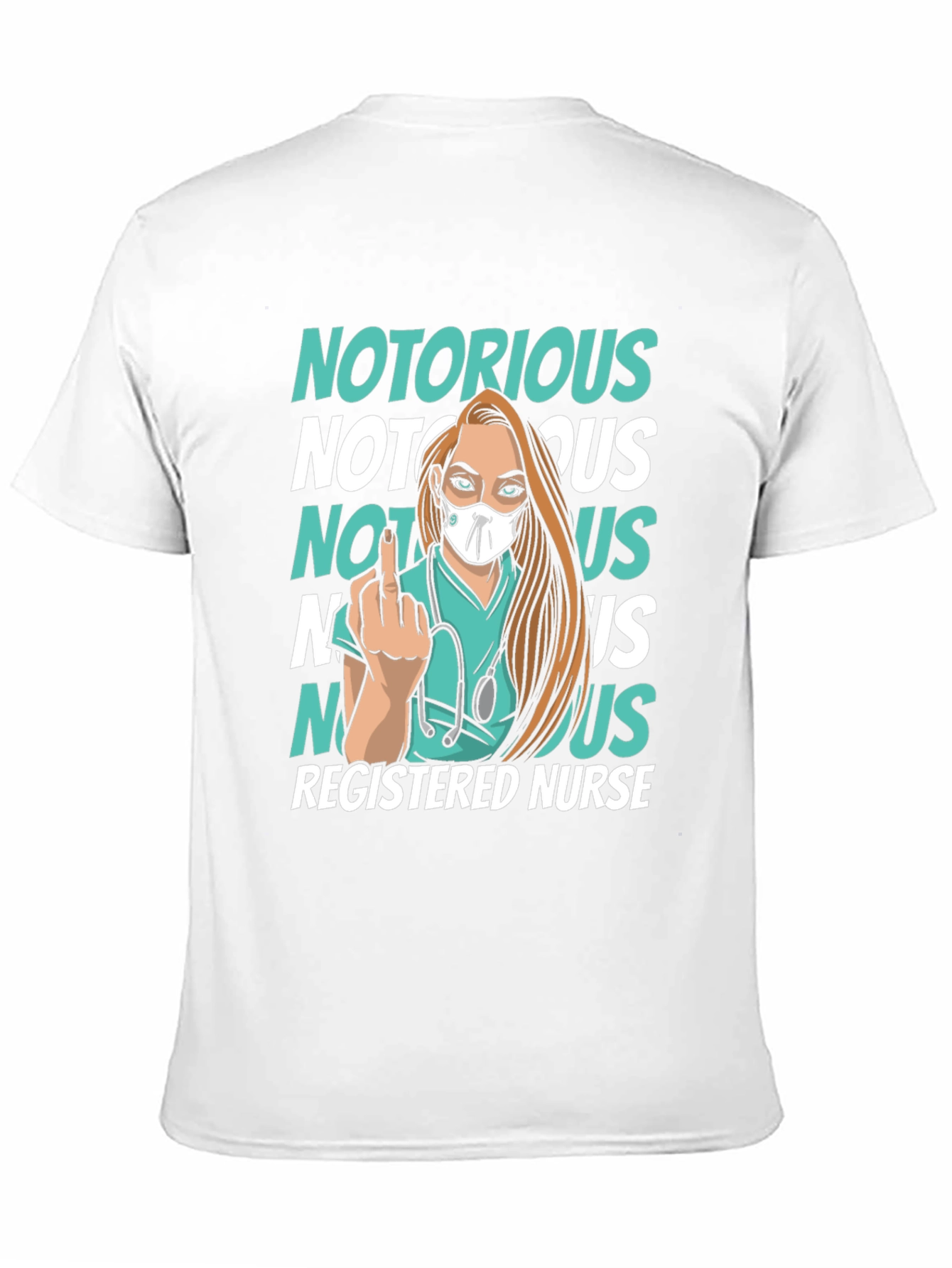 Notorious Registered Nurse Graphic Tee