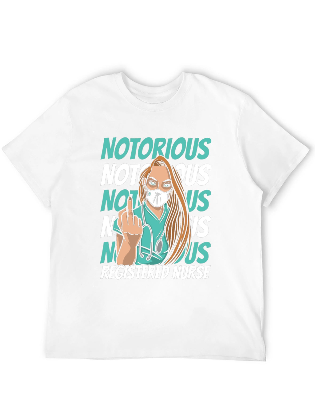 Notorious Registered Nurse Graphic Tee