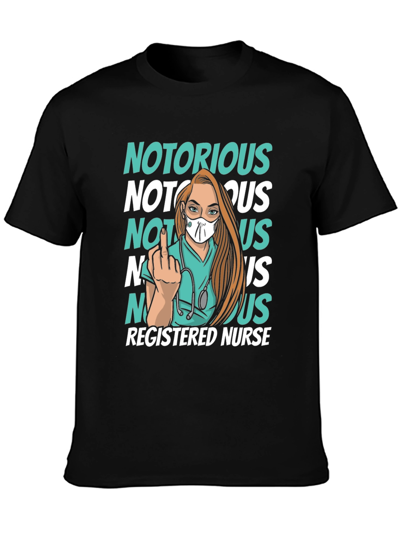 Notorious Registered Nurse Graphic Tee