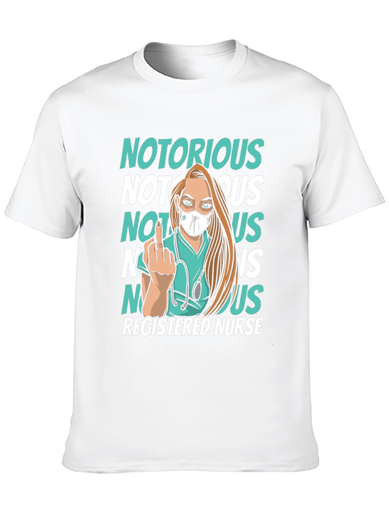 Notorious Registered Nurse Graphic Tee
