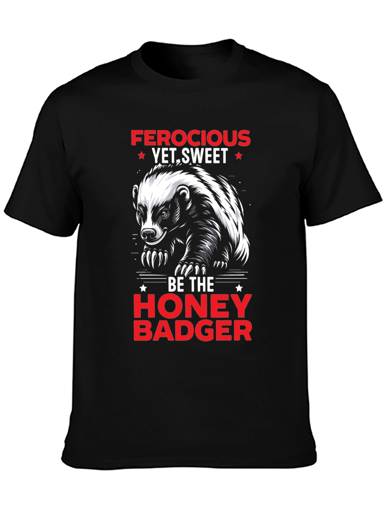 Ferocious Honey Badger Graphic Tee