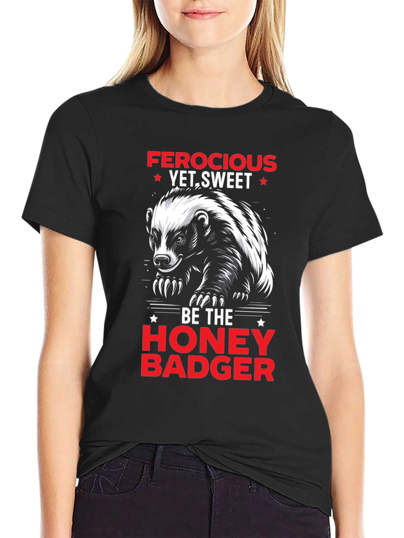 Ferocious Honey Badger Graphic Tee