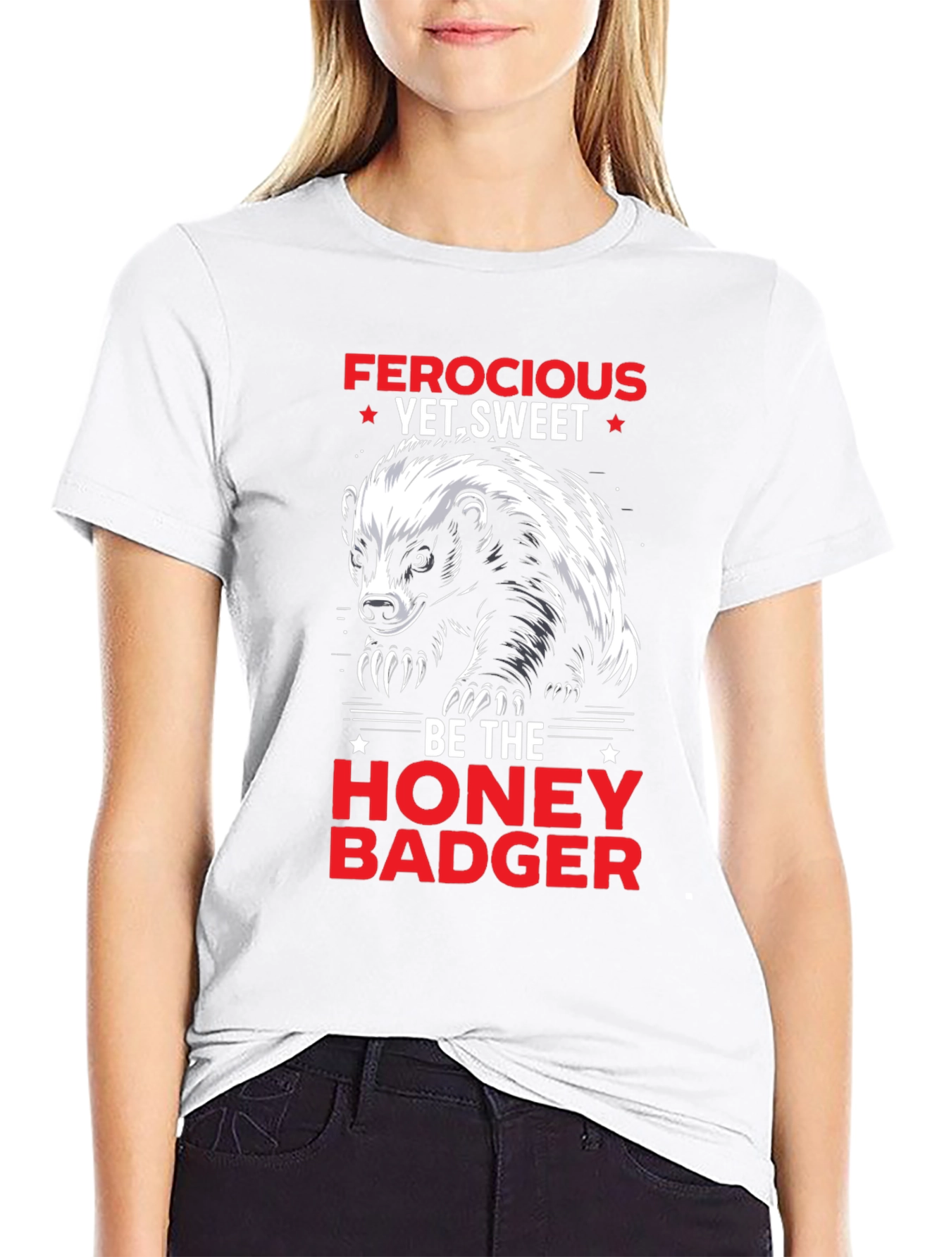 Ferocious Honey Badger Graphic Tee