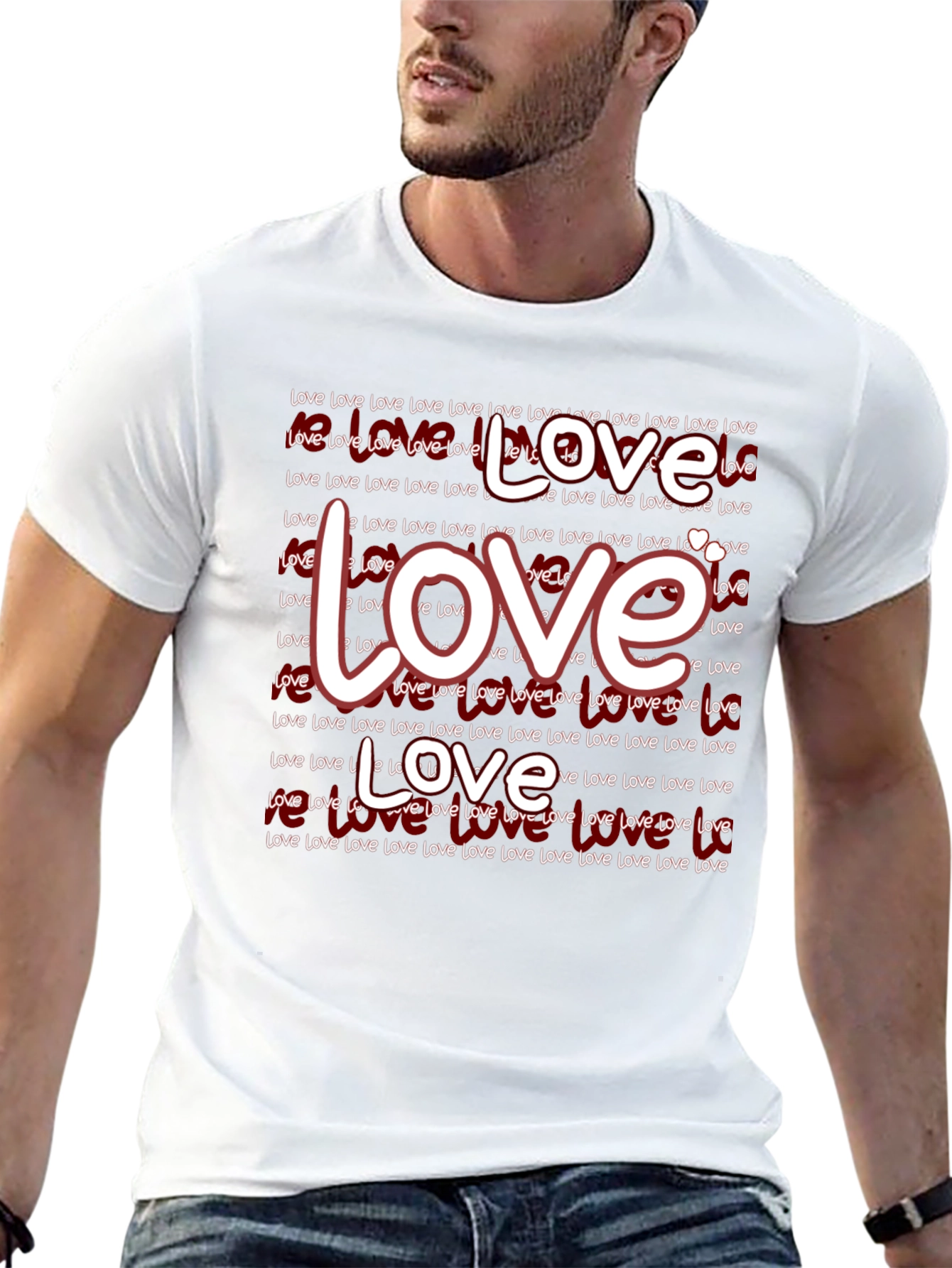 Love Graphic Print T-Shirt