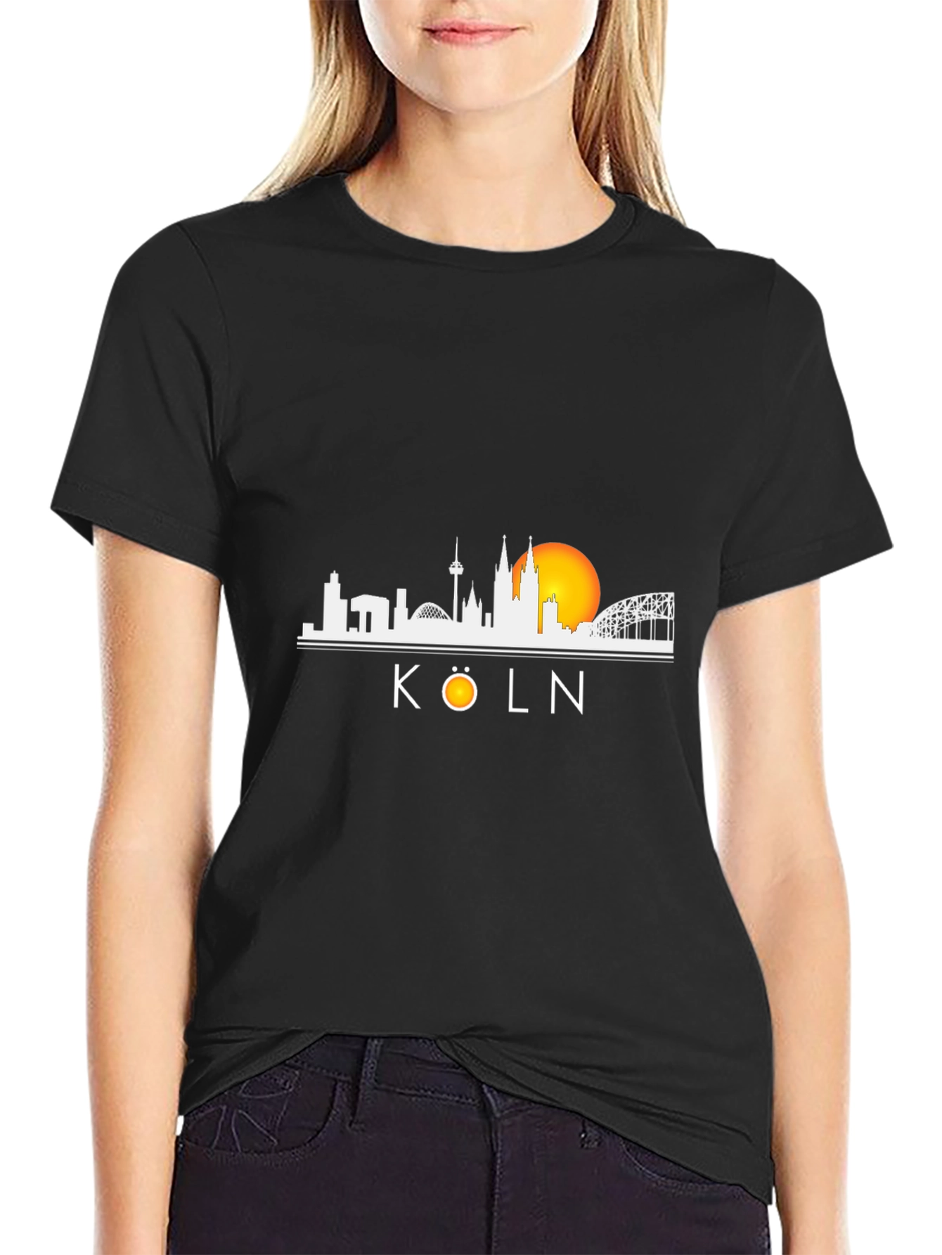 Köln Skyline Graphic Tee