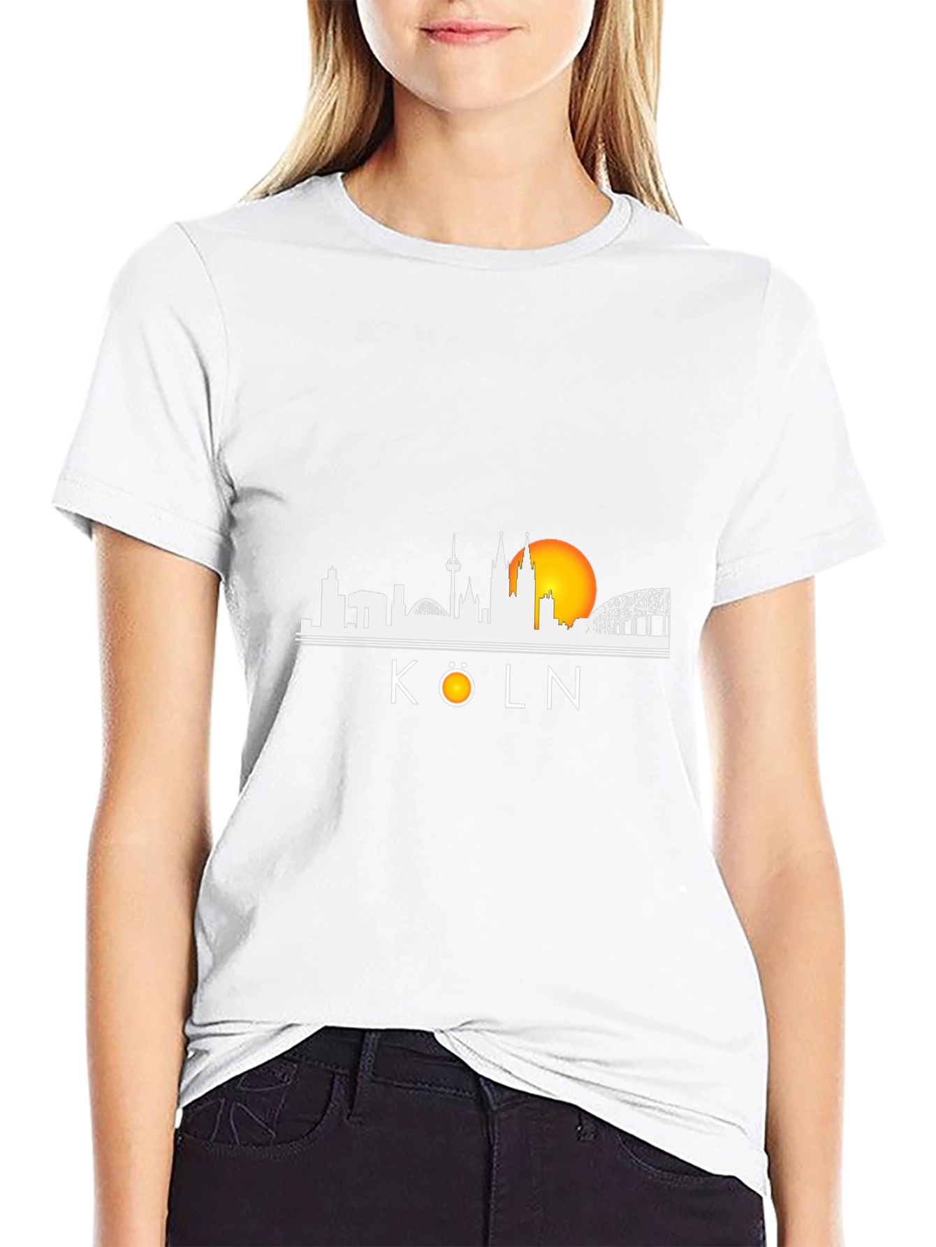 Köln Skyline Graphic Tee