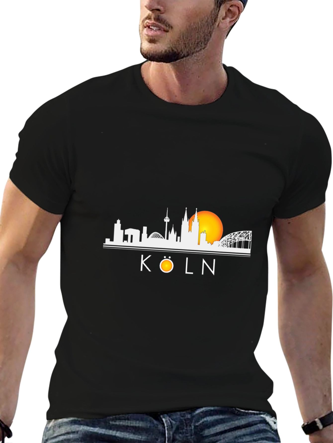 Köln Skyline Graphic Tee