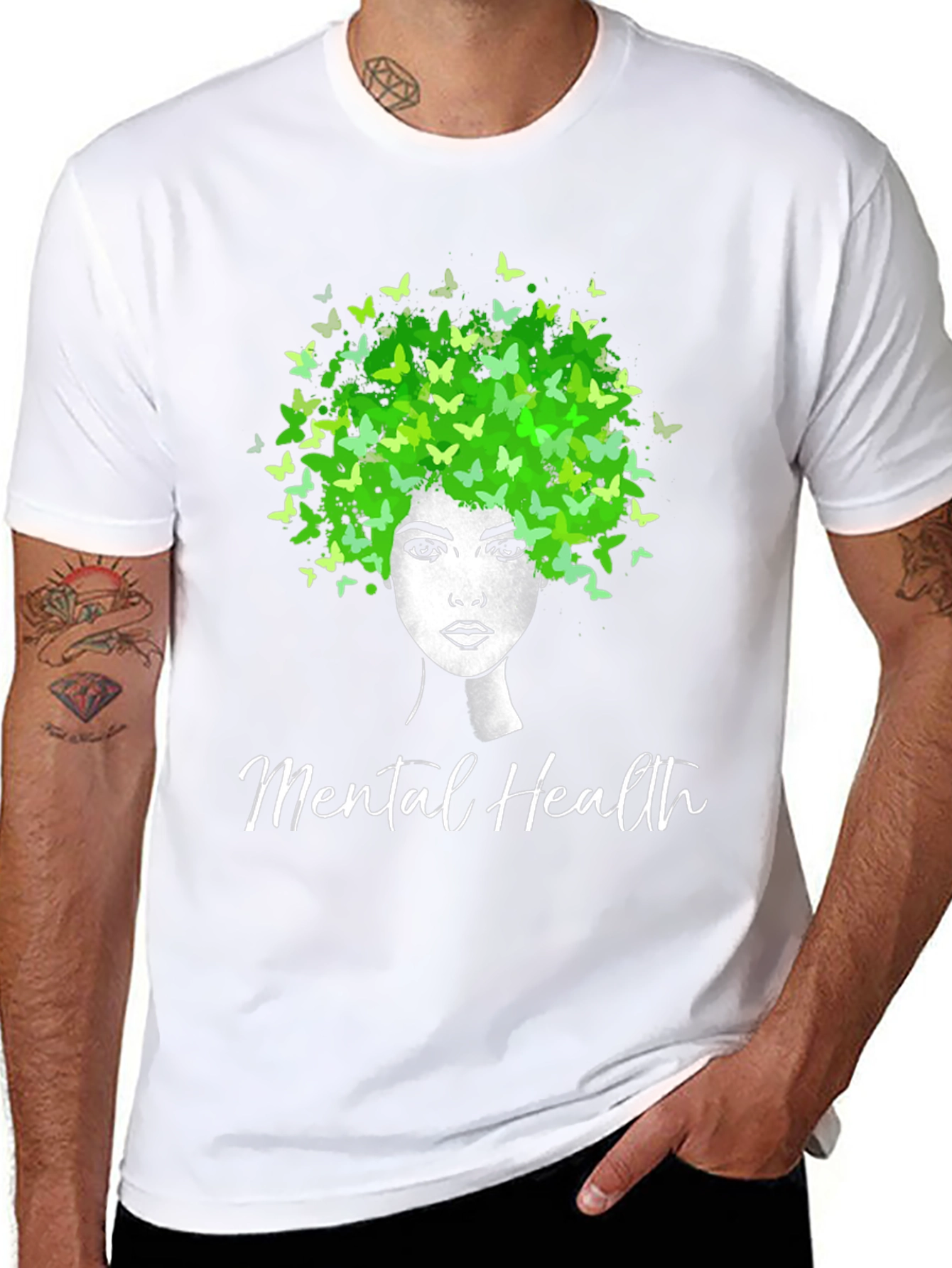 Mental Health Butterfly T-Shirt