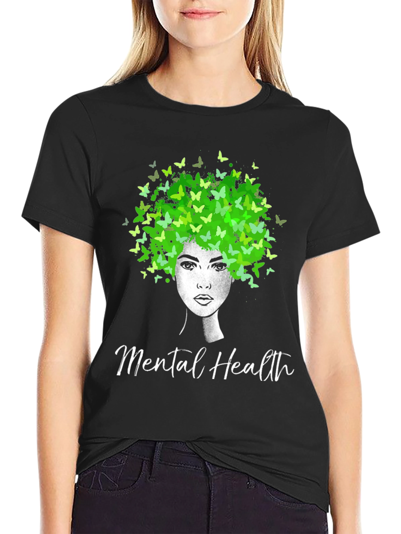 Mental Health Butterfly T-Shirt