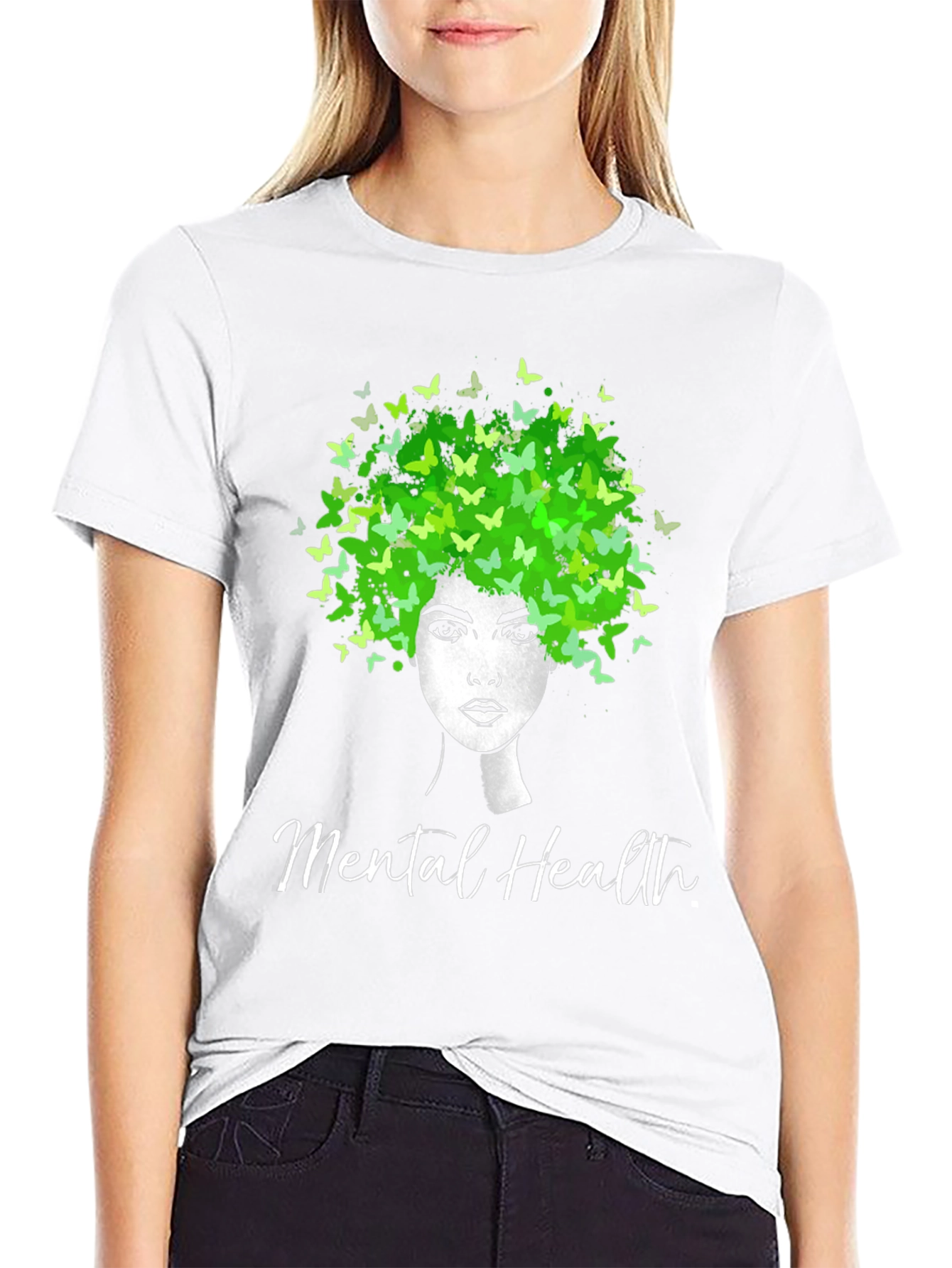 Mental Health Butterfly T-Shirt