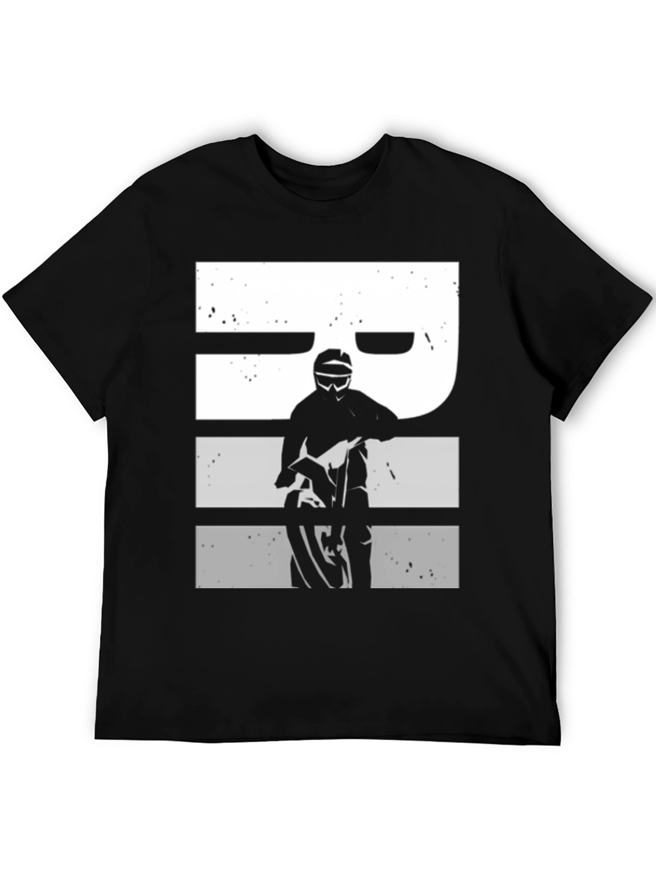 Motorcycle Rider Graphic T-Shirt