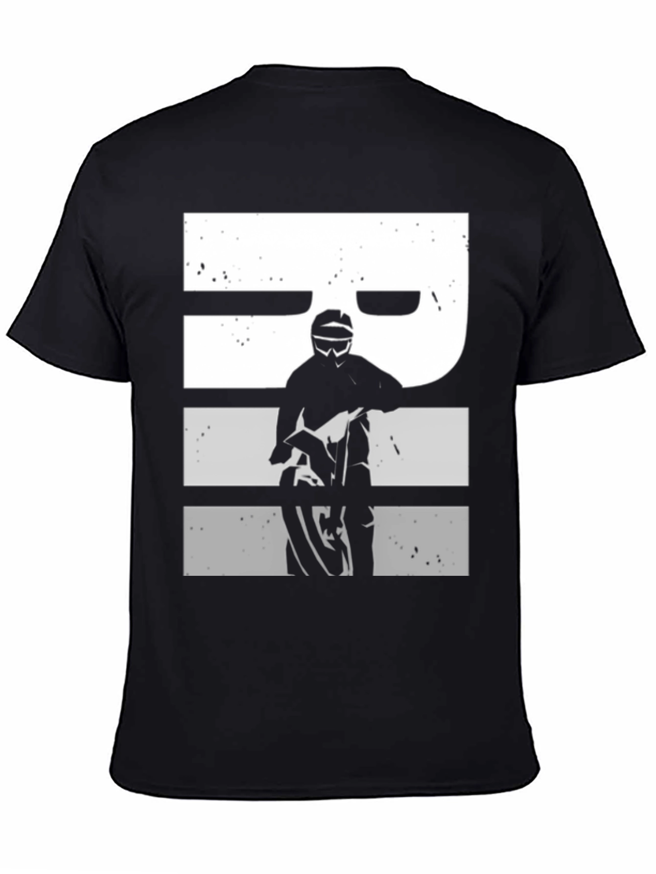 Motorcycle Rider Graphic T-Shirt