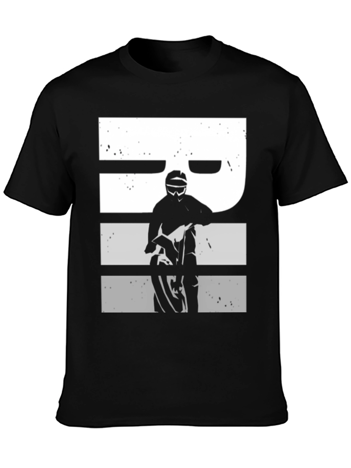 Motorcycle Rider Graphic T-Shirt