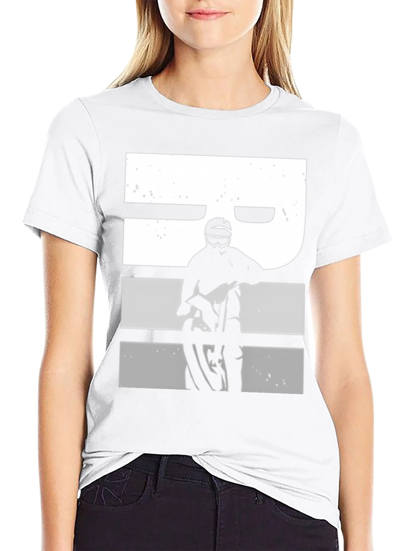 Motorcycle Rider Graphic T-Shirt