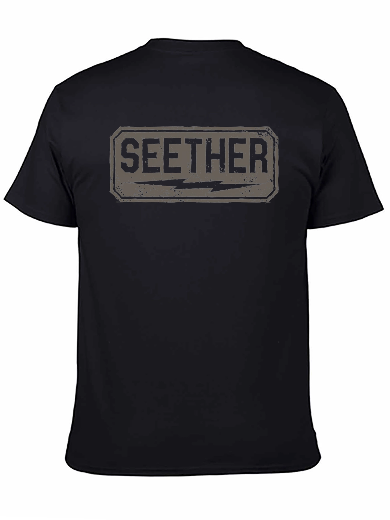 Seether Band Logo Black T-Shirt