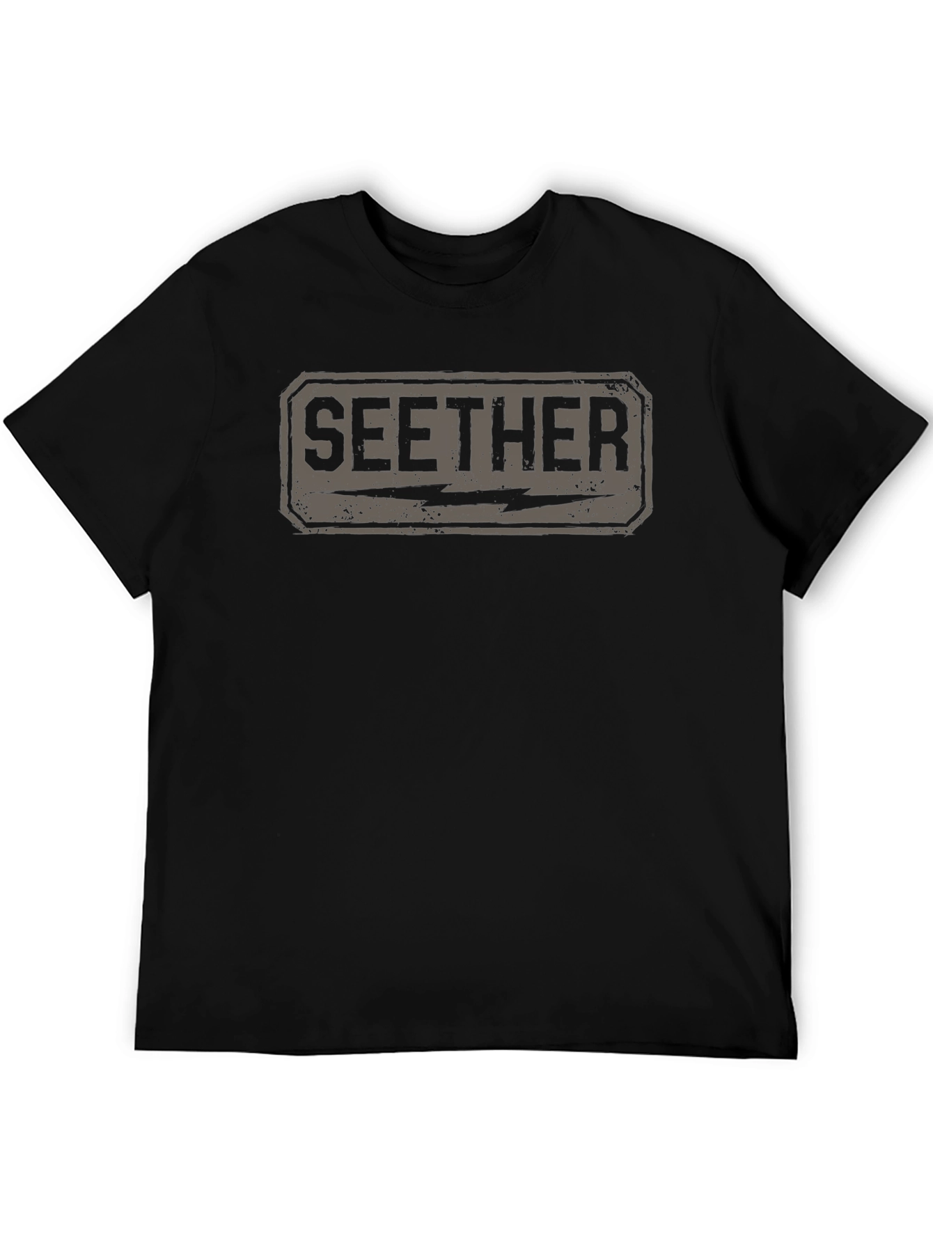 Seether Band Logo Black T-Shirt