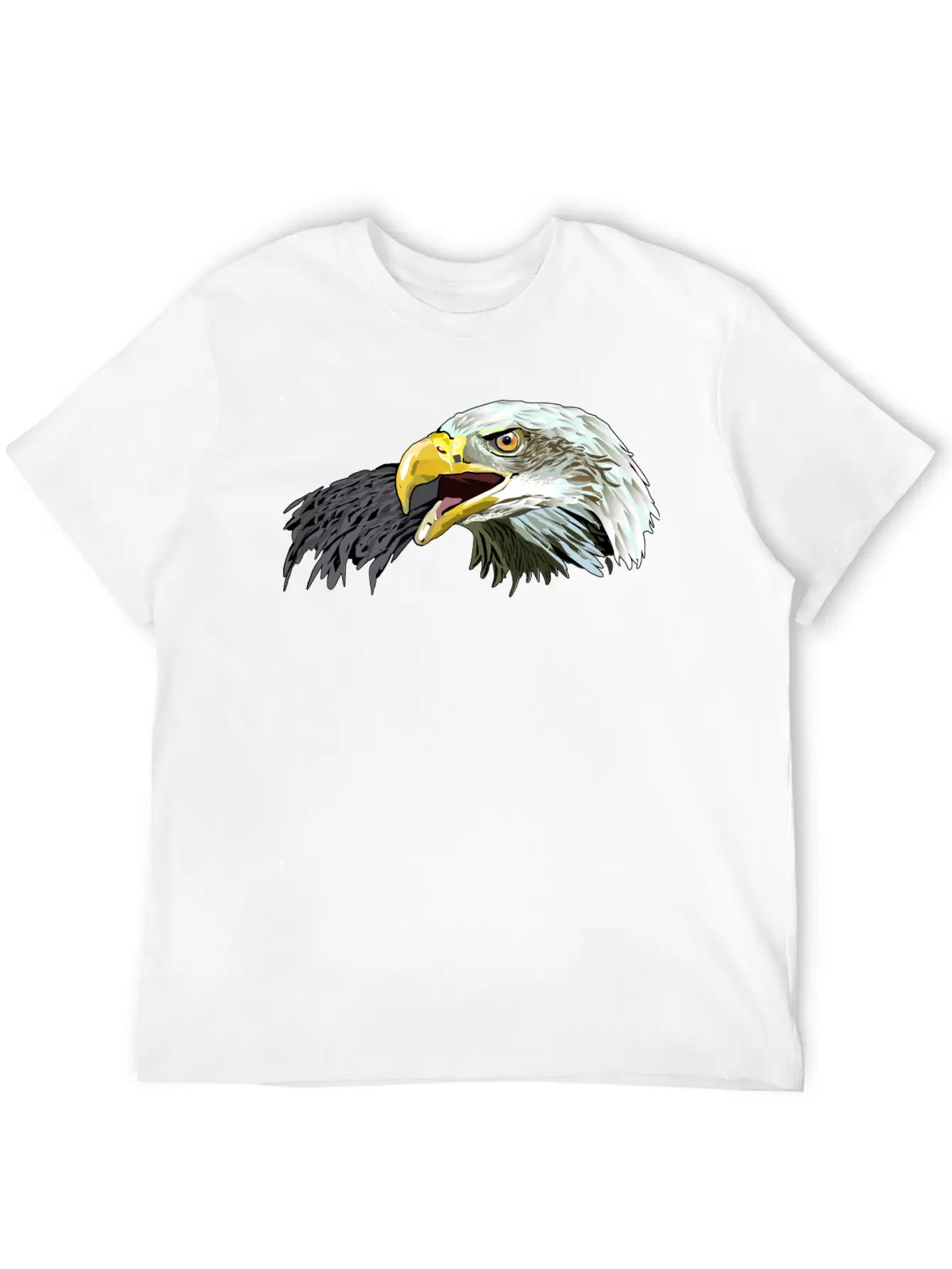 Eagle American,Bald Eagle,USA Eagle T-shirt Timeless Short Sleeve Tee – Comfy And Minimalist Design