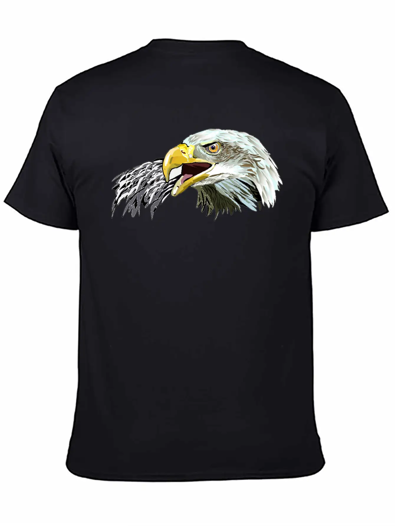 Eagle American,Bald Eagle,USA Eagle T-shirt Timeless Short Sleeve Tee – Comfy And Minimalist Design