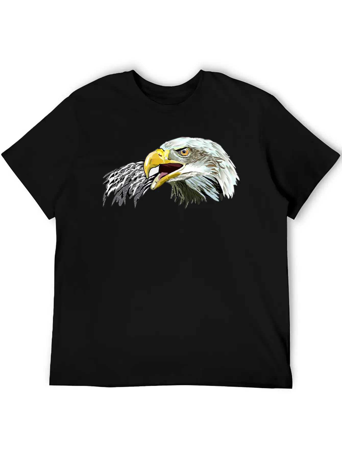 Eagle American,Bald Eagle,USA Eagle T-shirt Timeless Short Sleeve Tee – Comfy And Minimalist Design