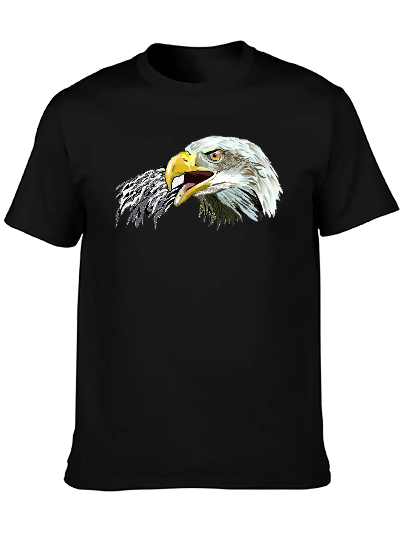 Eagle American,Bald Eagle,USA Eagle T-shirt Timeless Short Sleeve Tee – Comfy And Minimalist Design