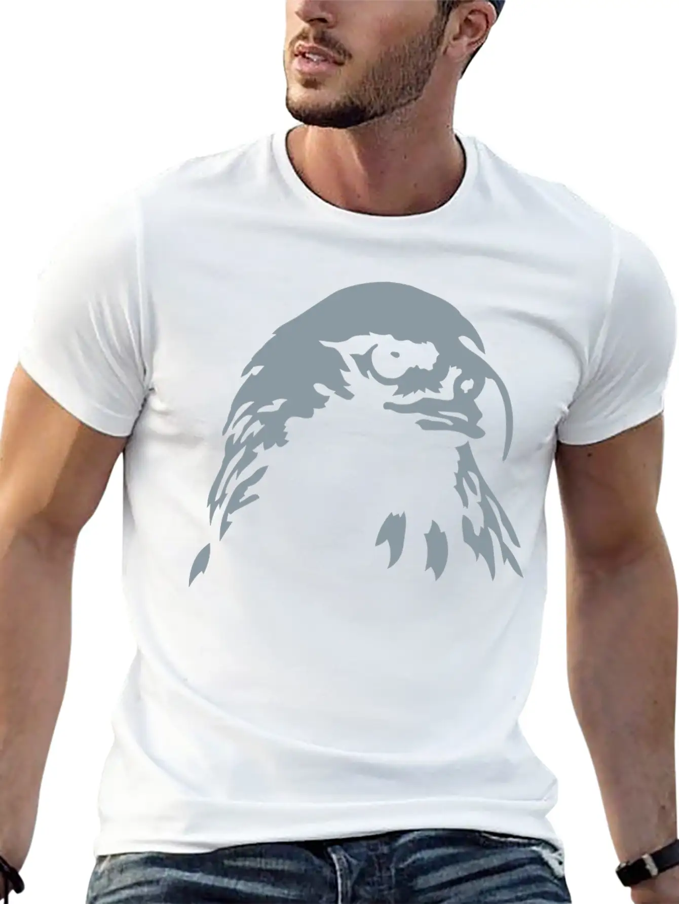Eagle Basic Graphic T-Shirt – Daily Comfort In Soft Cotton