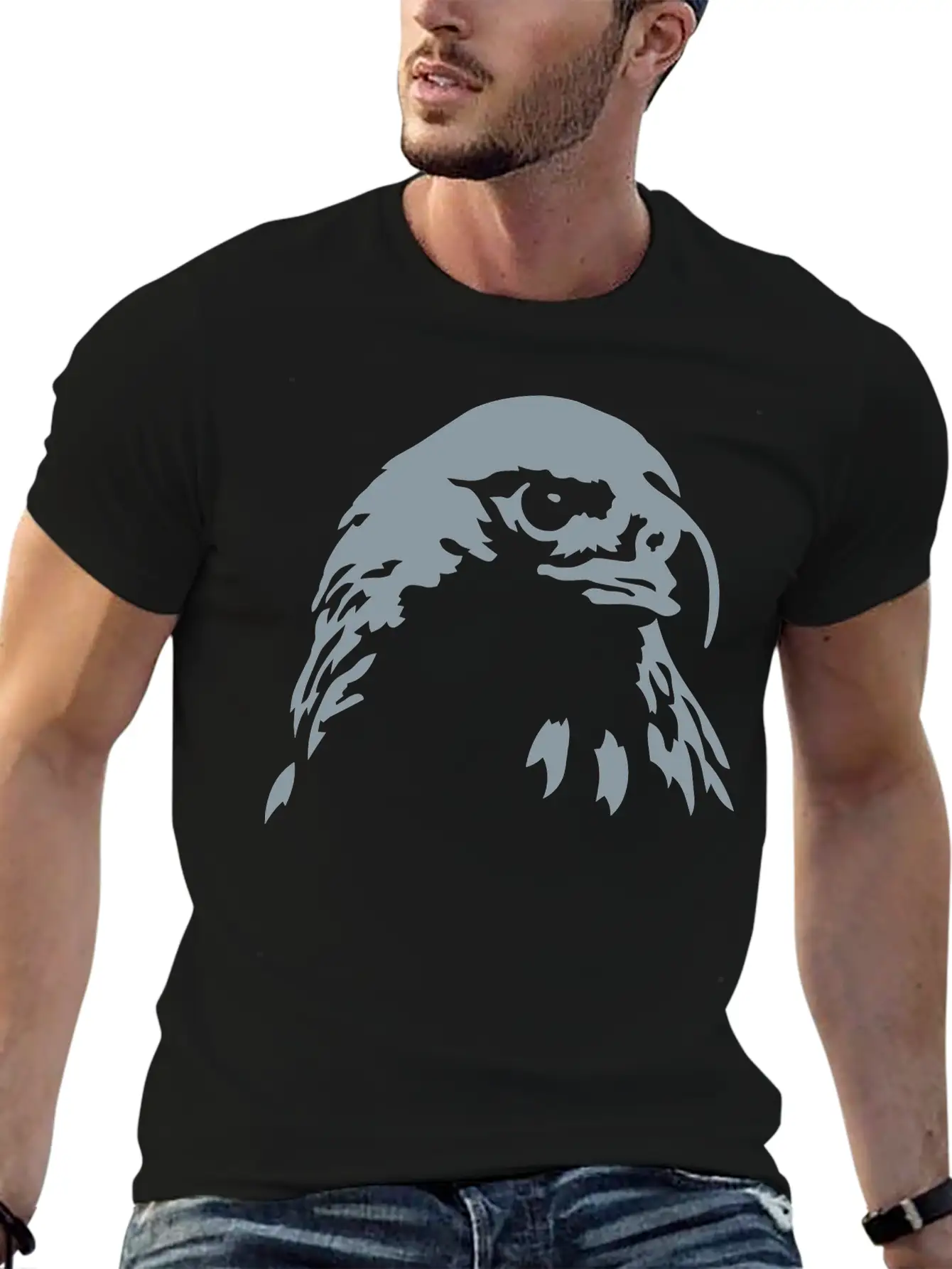 Eagle Basic Graphic T-Shirt – Daily Comfort In Soft Cotton