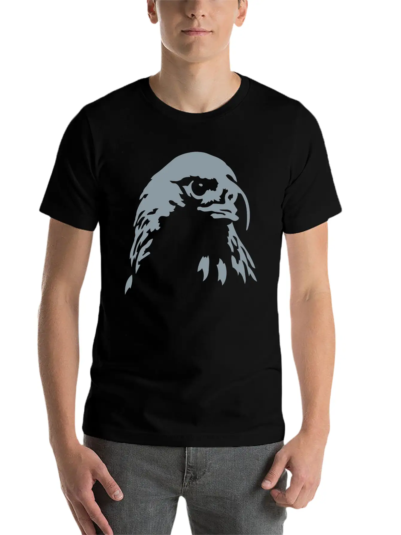 Eagle Basic Graphic T-Shirt – Daily Comfort In Soft Cotton