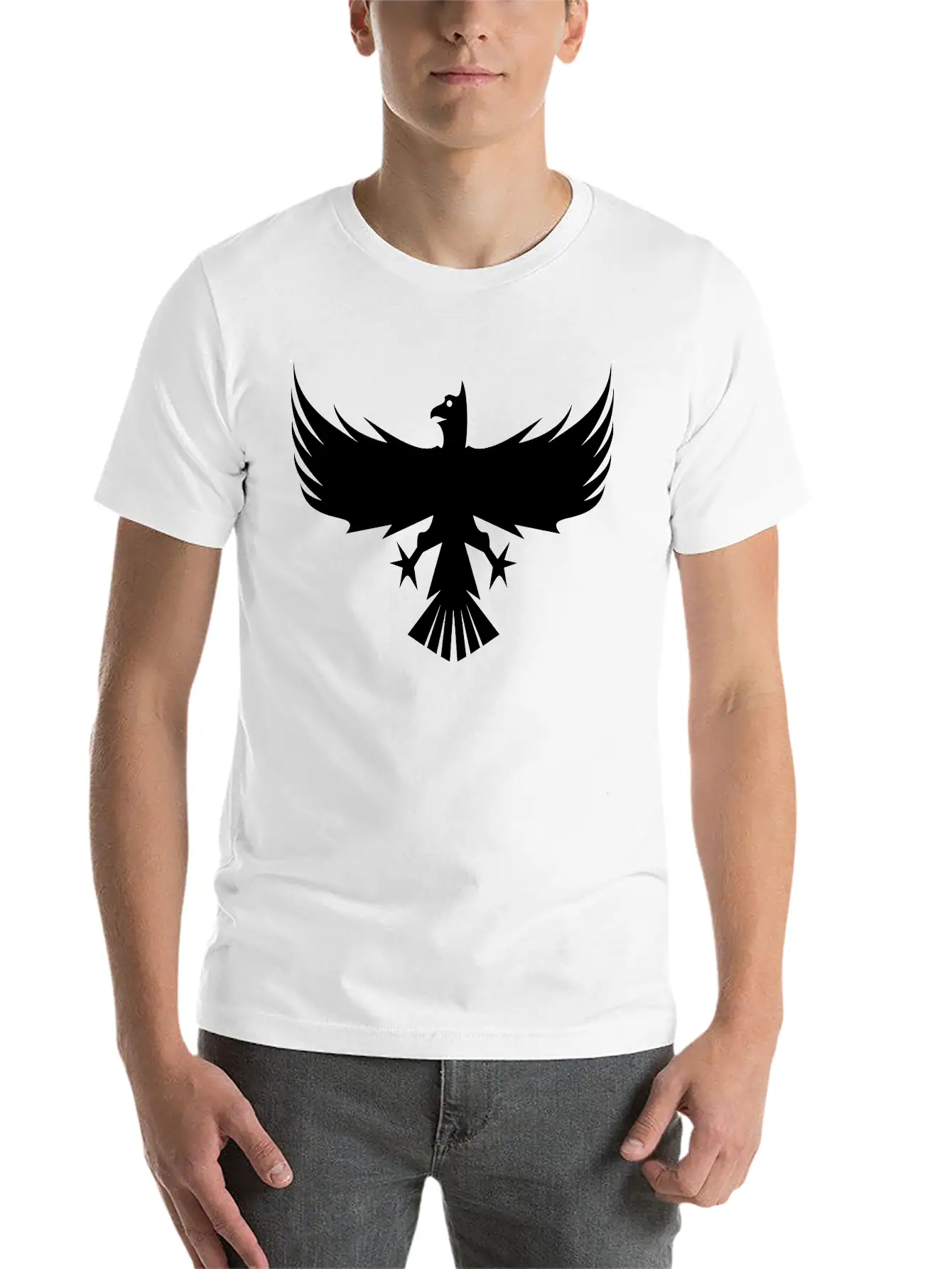 Eagle Flag Stylish Everyday T-Shirt – Unisex Basic Cotton Tee