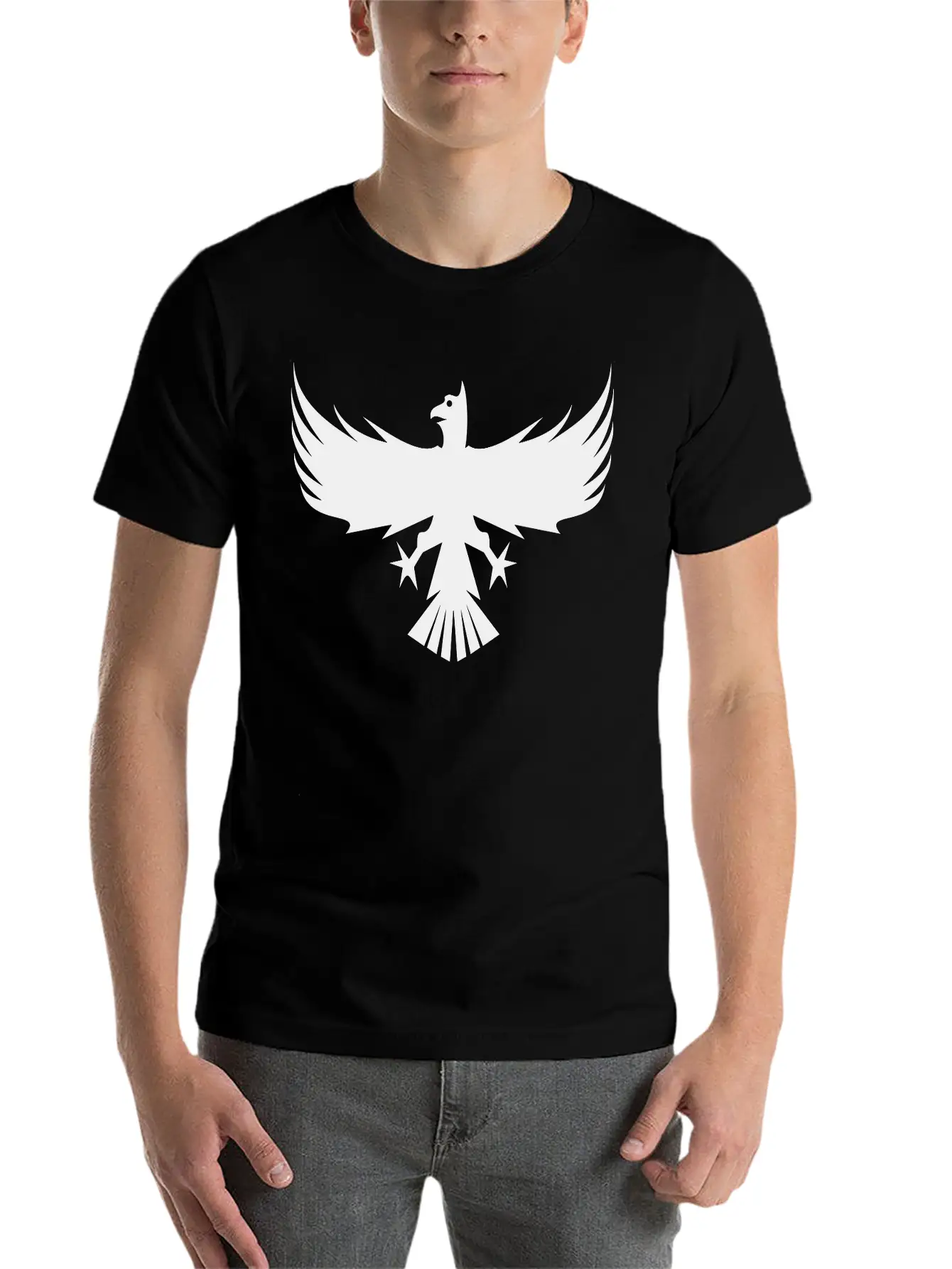 Eagle Flag Stylish Everyday T-Shirt – Unisex Basic Cotton Tee