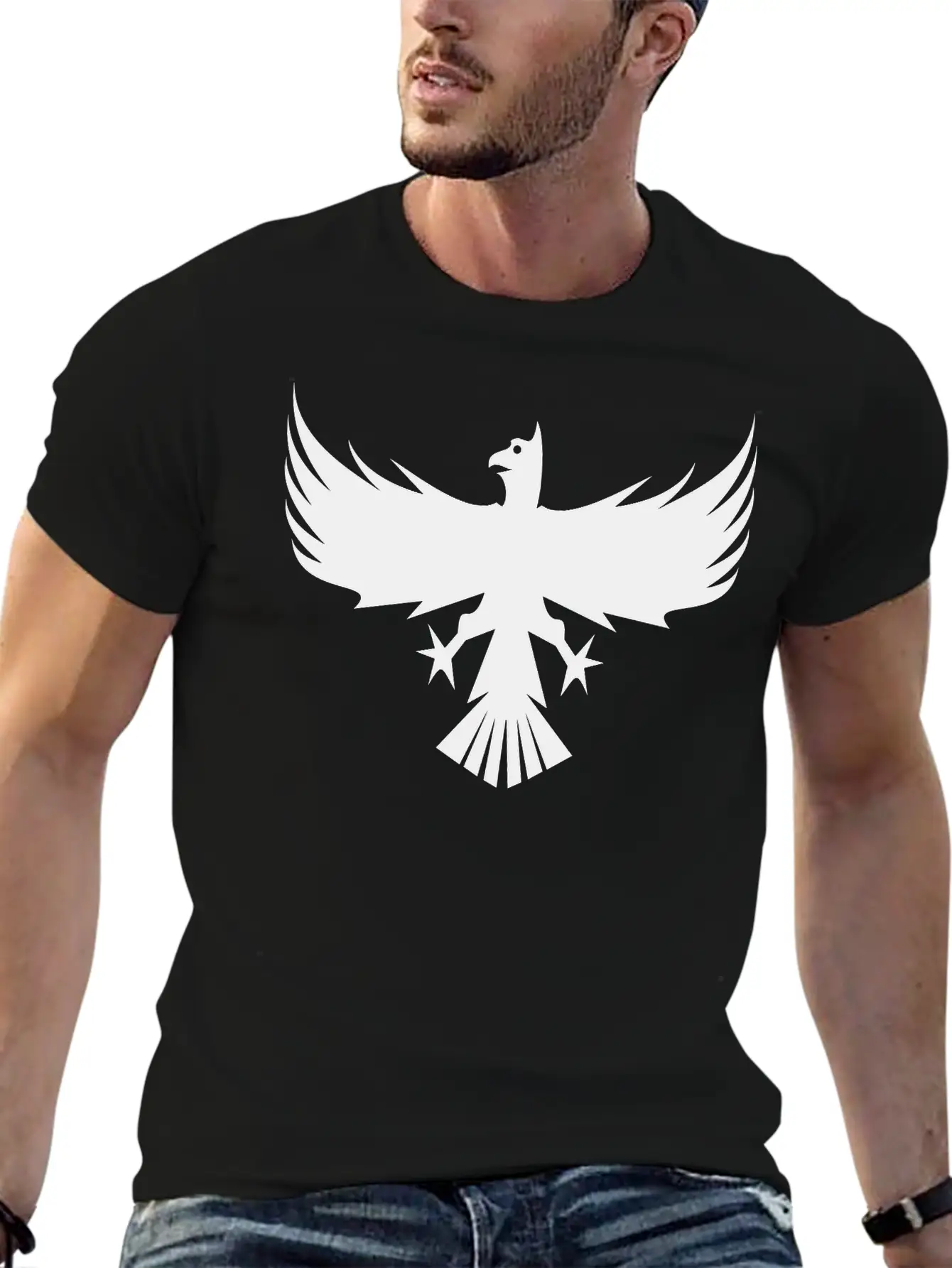 Eagle Flag Stylish Everyday T-Shirt – Unisex Basic Cotton Tee