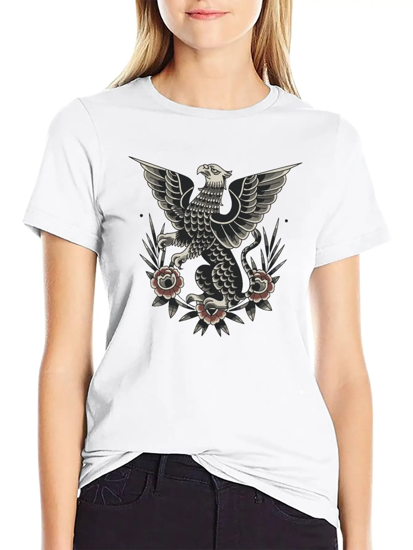 Eagle Of Majestic Unisex Short Sleeve Soft Cotton T-Shirt – Casual Everyday Wear