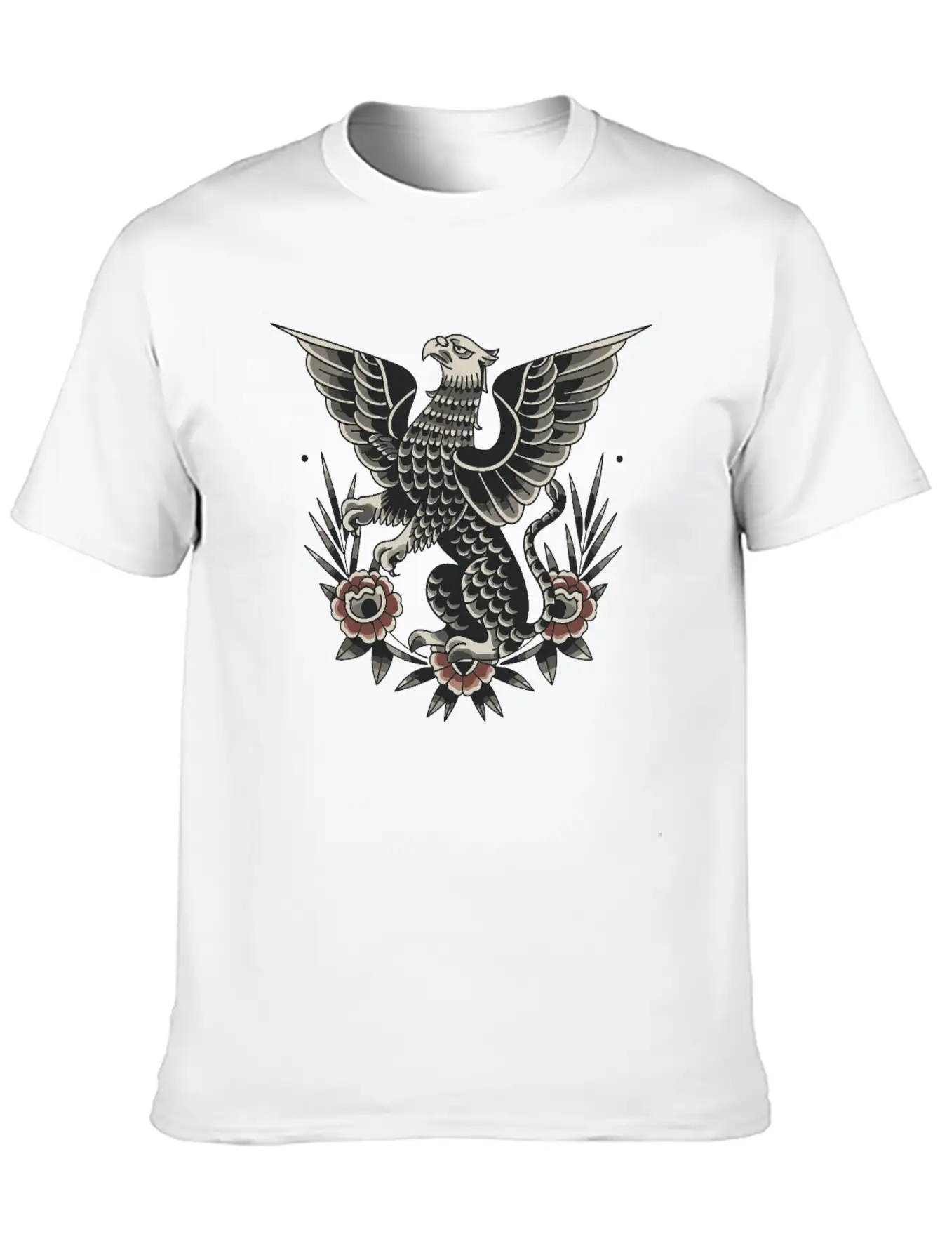 Eagle Of Majestic Unisex Short Sleeve Soft Cotton T-Shirt – Casual Everyday Wear