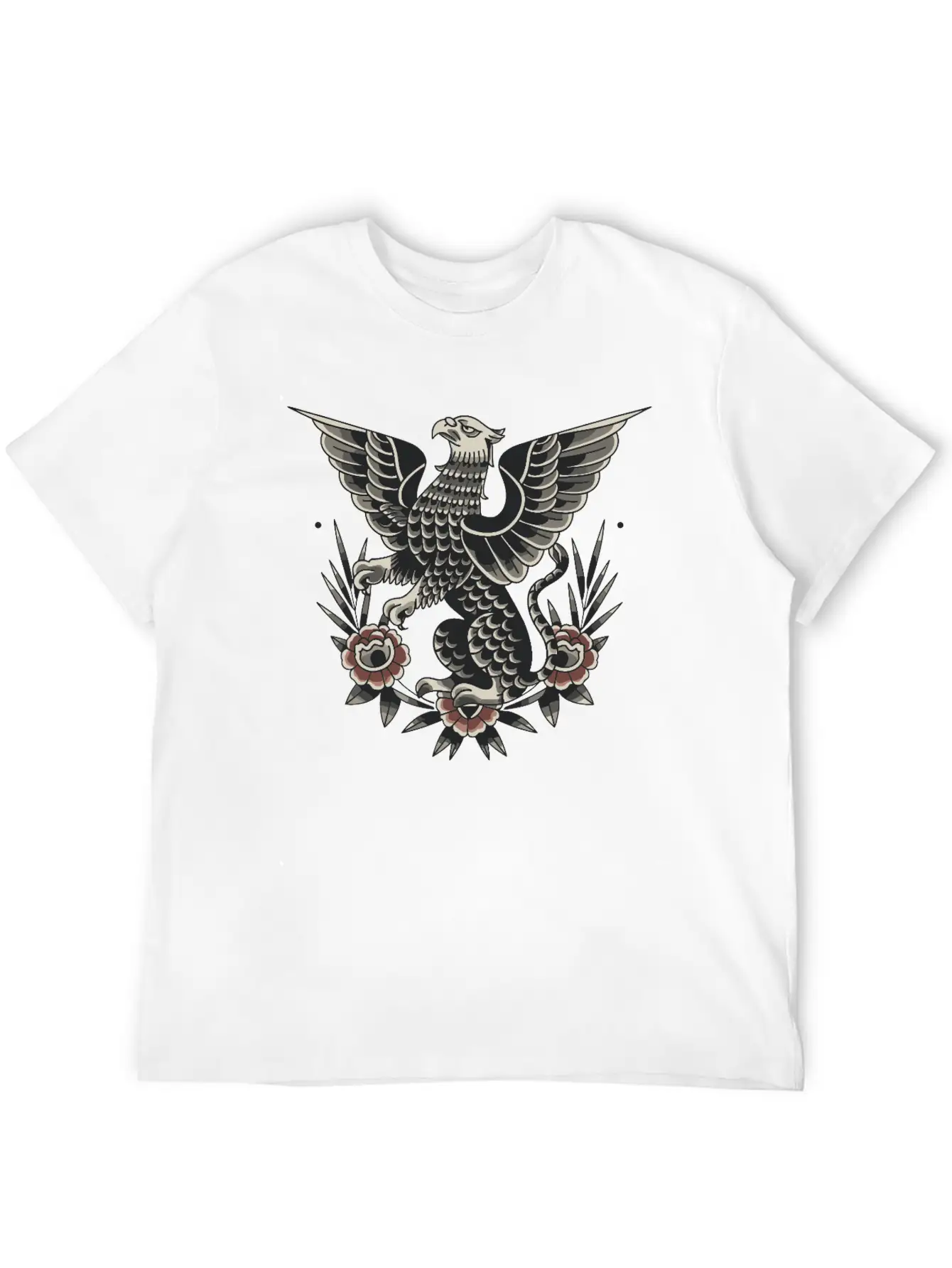 Eagle Of Majestic Unisex Short Sleeve Soft Cotton T-Shirt – Casual Everyday Wear