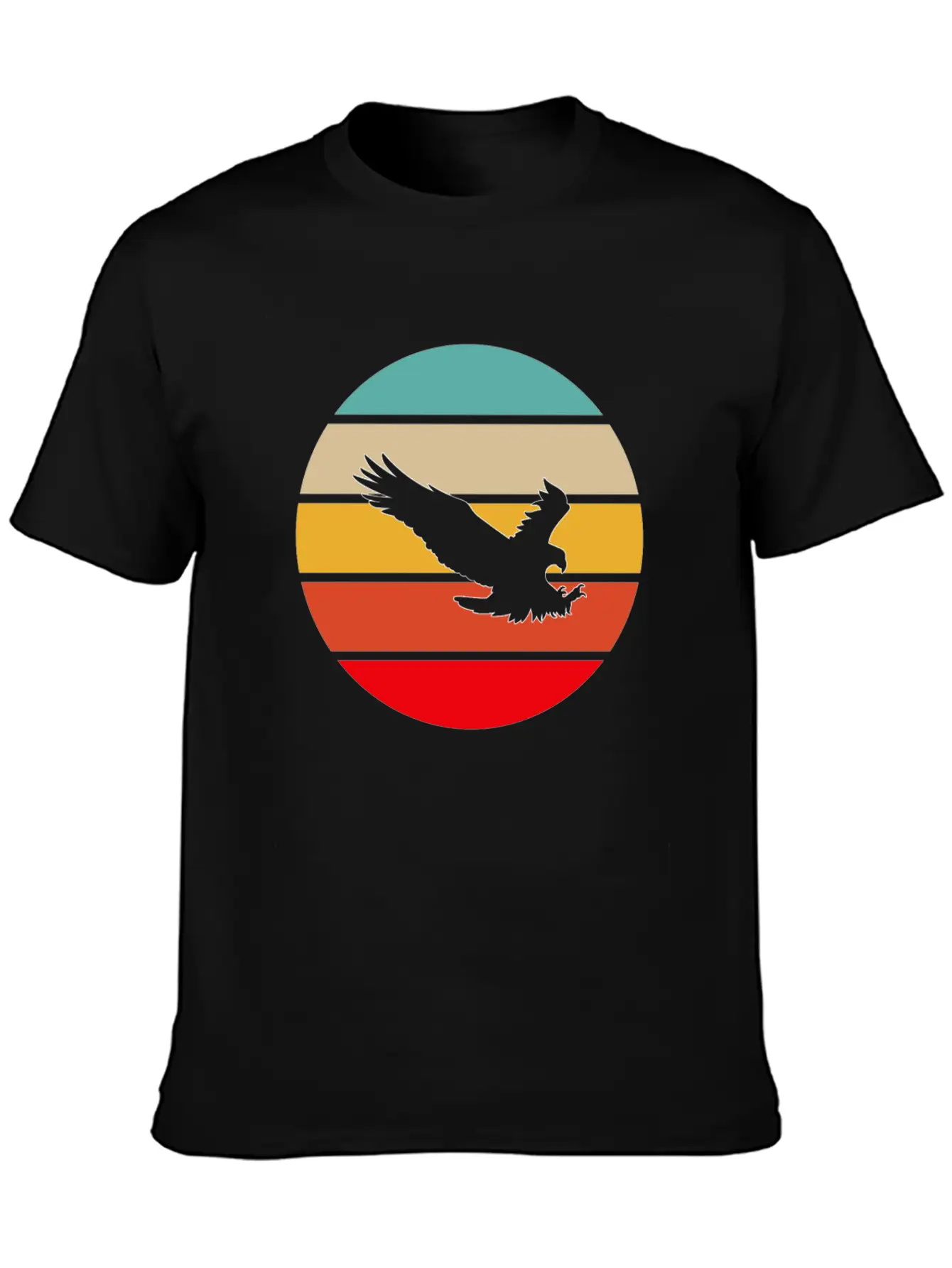 Eagle Retro Timeless Short Sleeve Tee – Comfy And Minimalist Design