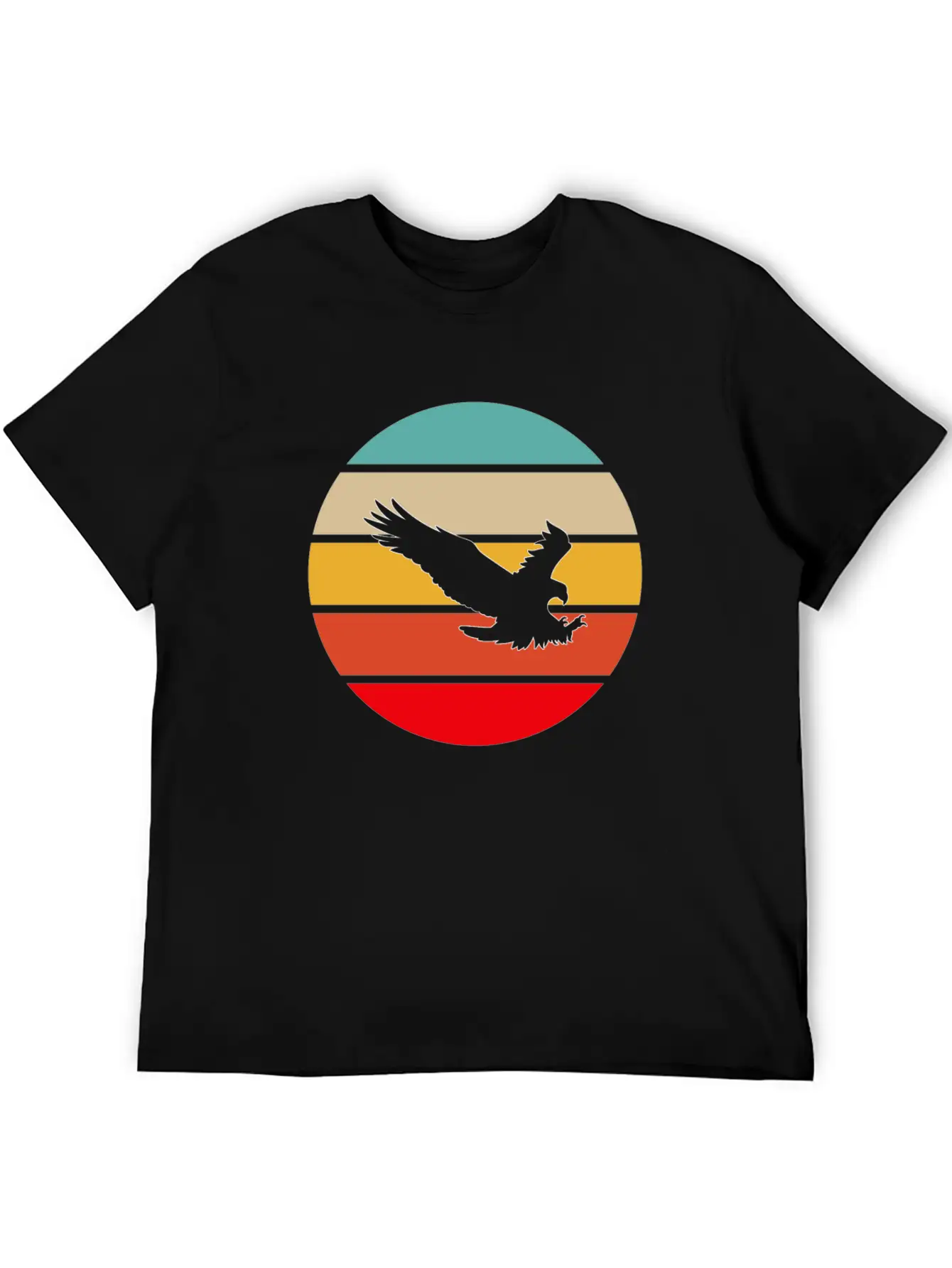 Eagle Retro Timeless Short Sleeve Tee – Comfy And Minimalist Design