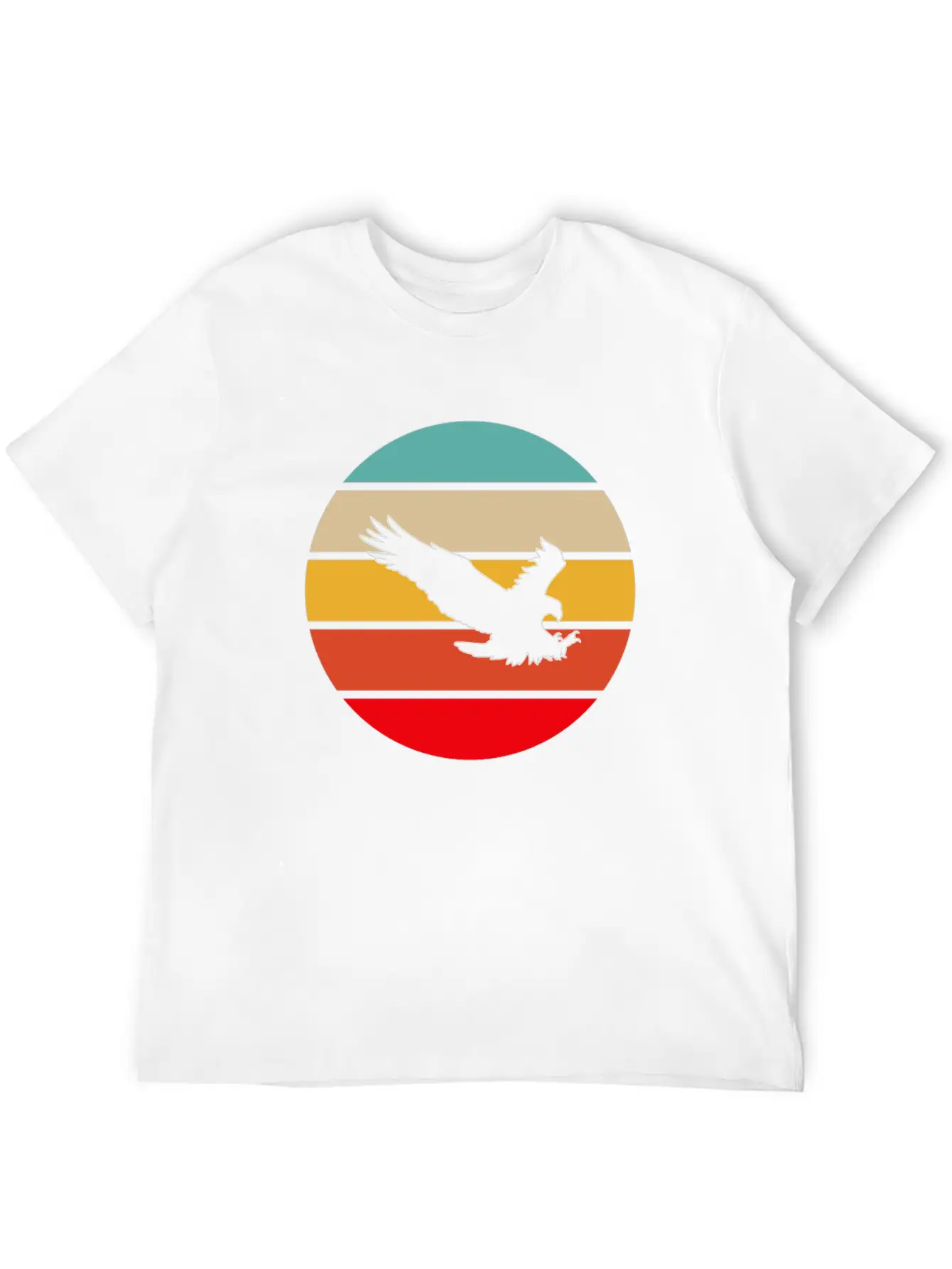 Eagle Retro Timeless Short Sleeve Tee – Comfy And Minimalist Design