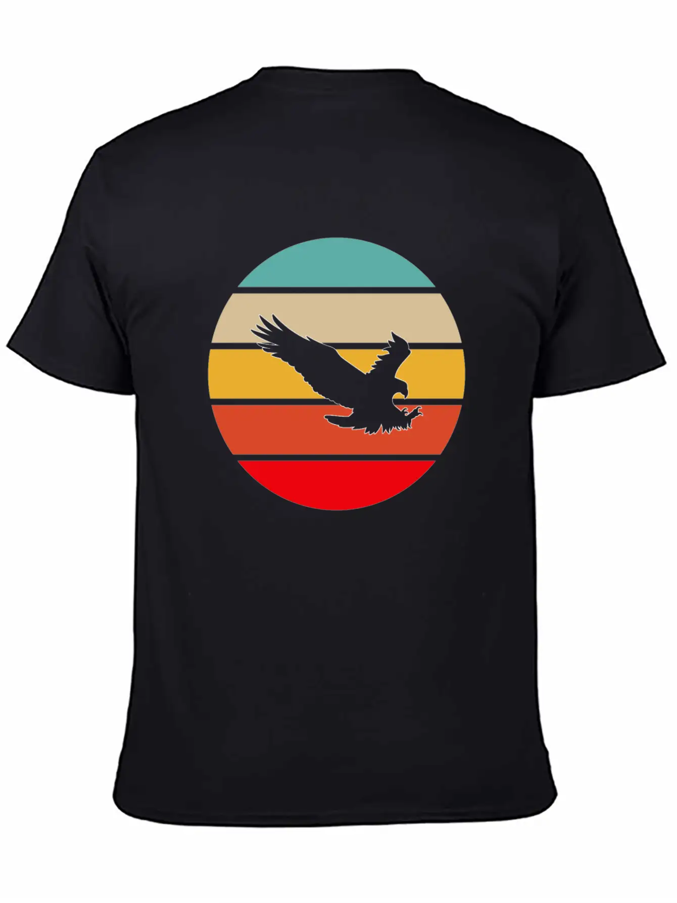 Eagle Retro Timeless Short Sleeve Tee – Comfy And Minimalist Design