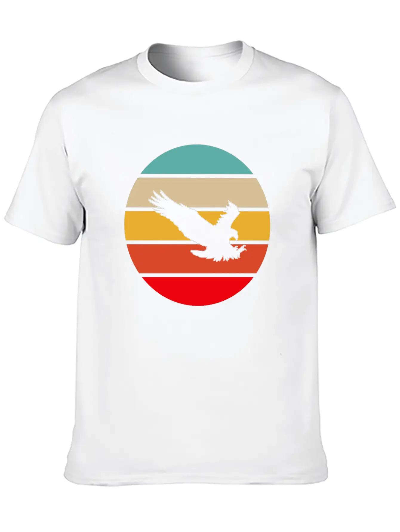 Eagle Retro Timeless Short Sleeve Tee – Comfy And Minimalist Design