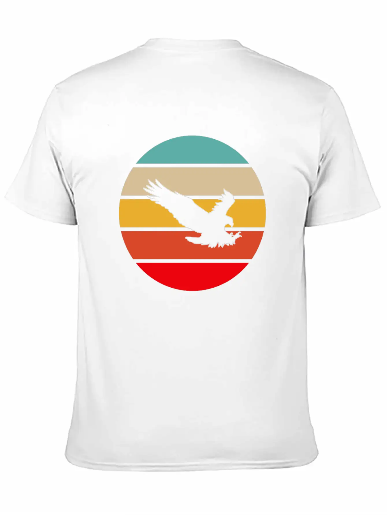 Eagle Retro Timeless Short Sleeve Tee – Comfy And Minimalist Design