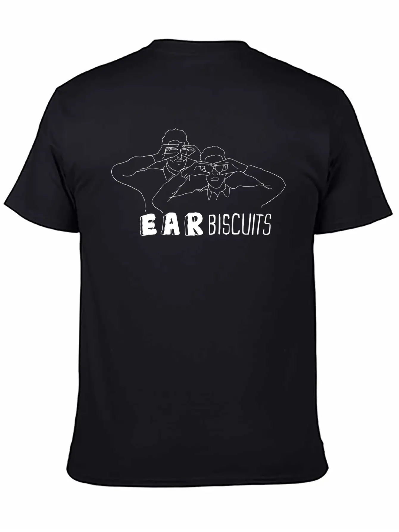 Ear Biscuits Gift Tee Unisex Short Sleeve Soft Cotton T-Shirt – Casual Everyday Wear