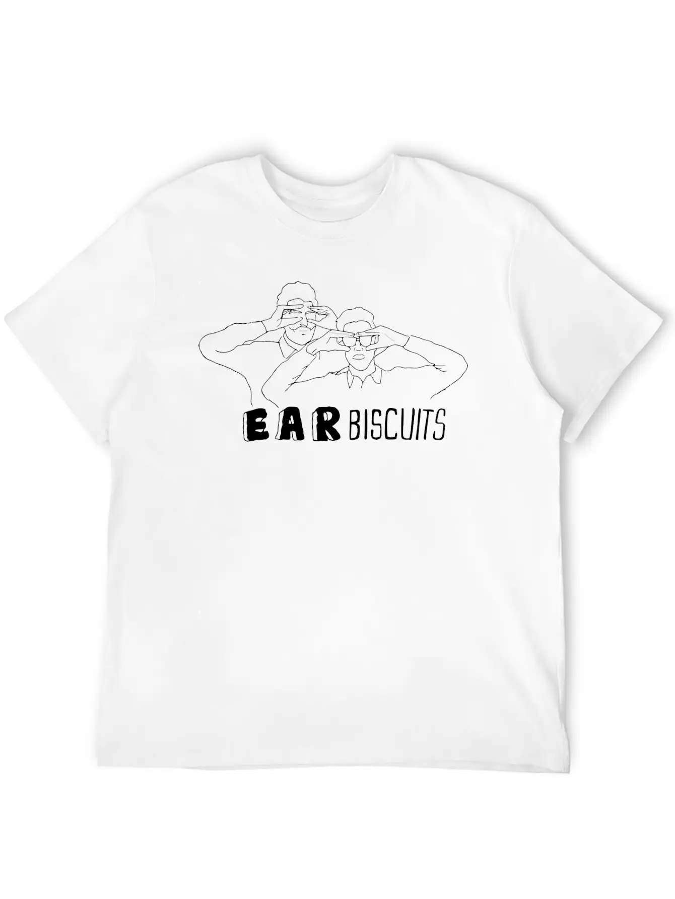 Ear Biscuits Gift Tee Unisex Short Sleeve Soft Cotton T-Shirt – Casual Everyday Wear