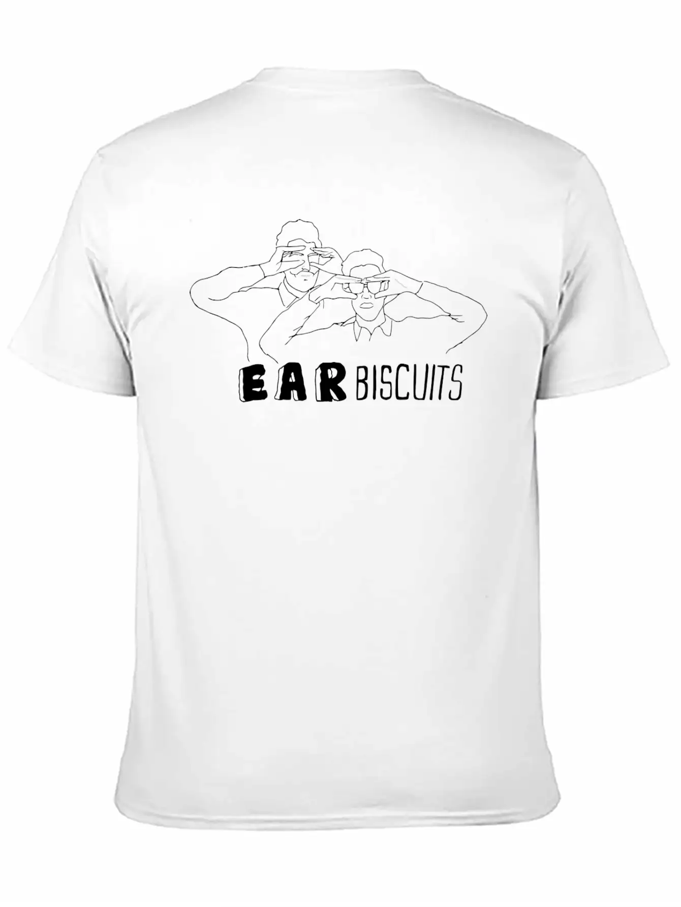 Ear Biscuits Gift Tee Unisex Short Sleeve Soft Cotton T-Shirt – Casual Everyday Wear