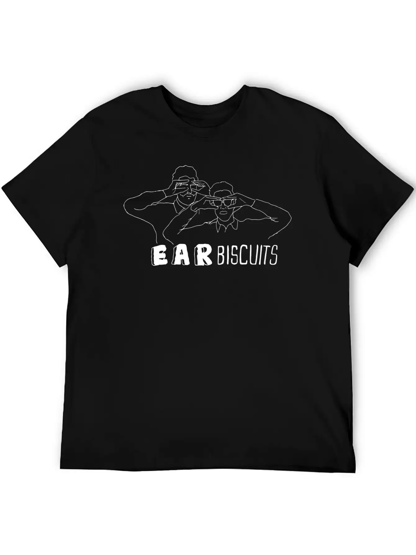 Ear Biscuits Gift Tee Unisex Short Sleeve Soft Cotton T-Shirt – Casual Everyday Wear
