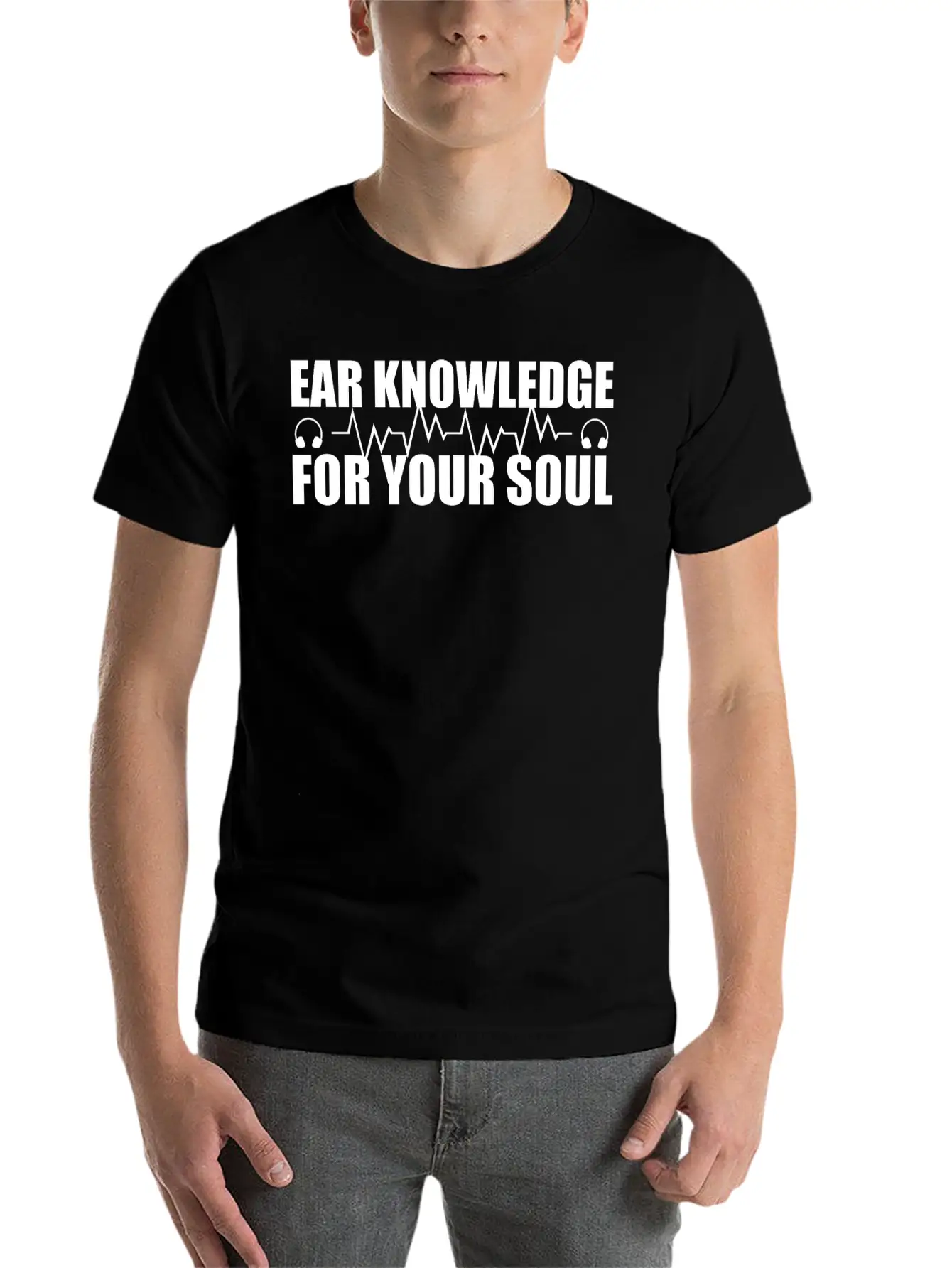 Ear Knowledge For Your Soul Stylish Everyday T-Shirt – Unisex Basic Cotton Tee