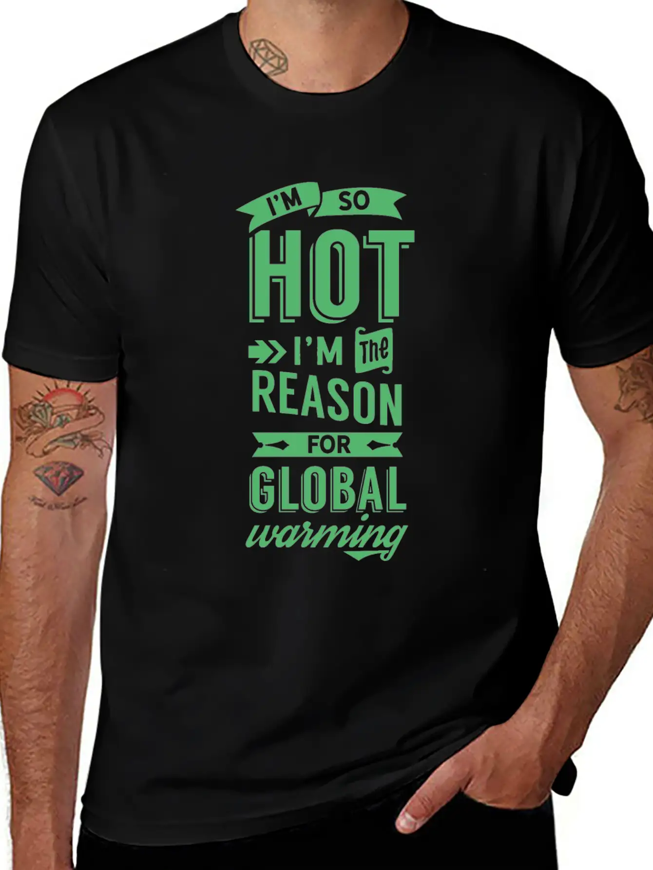 Earth Climate Change Global Warming Stylish Everyday T-Shirt – Unisex Basic Cotton Tee