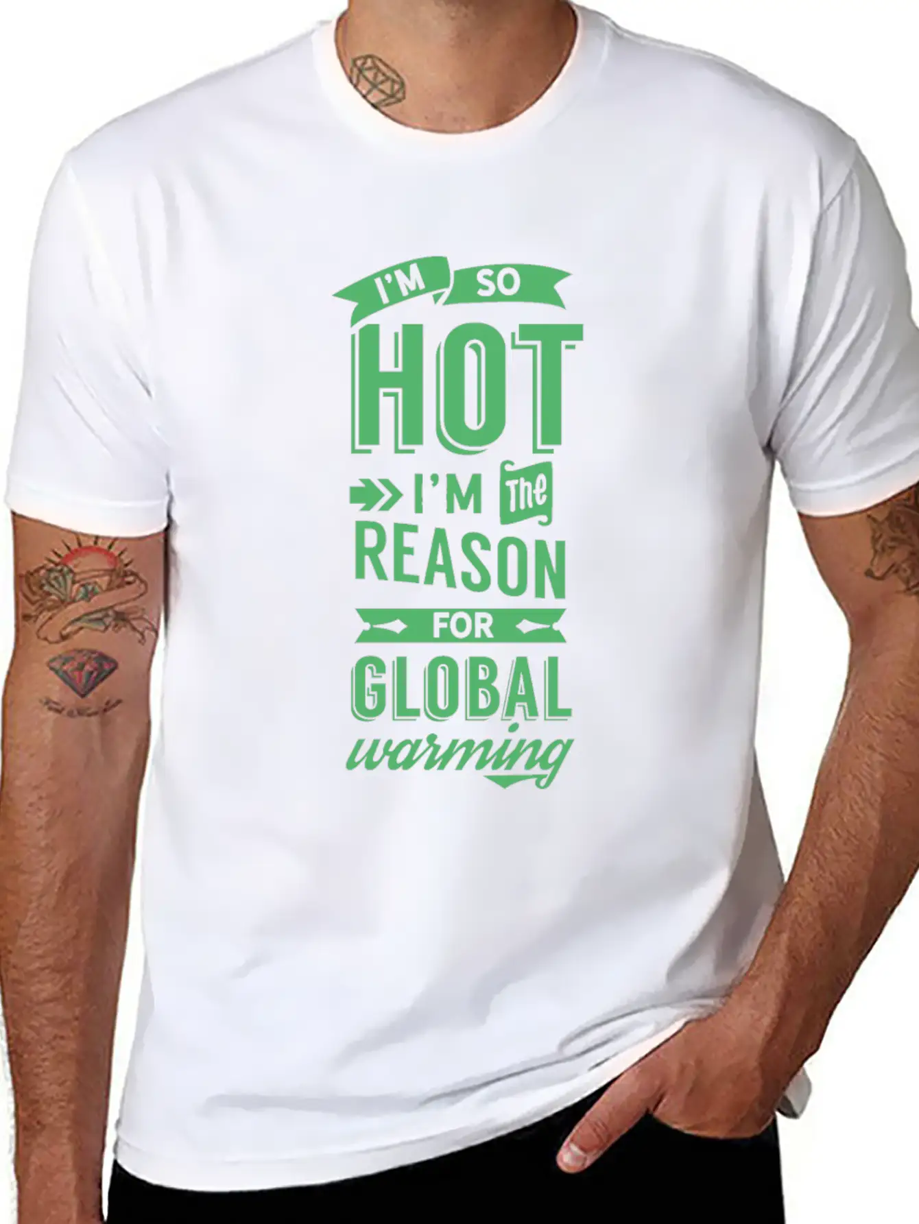 Earth Climate Change Global Warming Stylish Everyday T-Shirt – Unisex Basic Cotton Tee