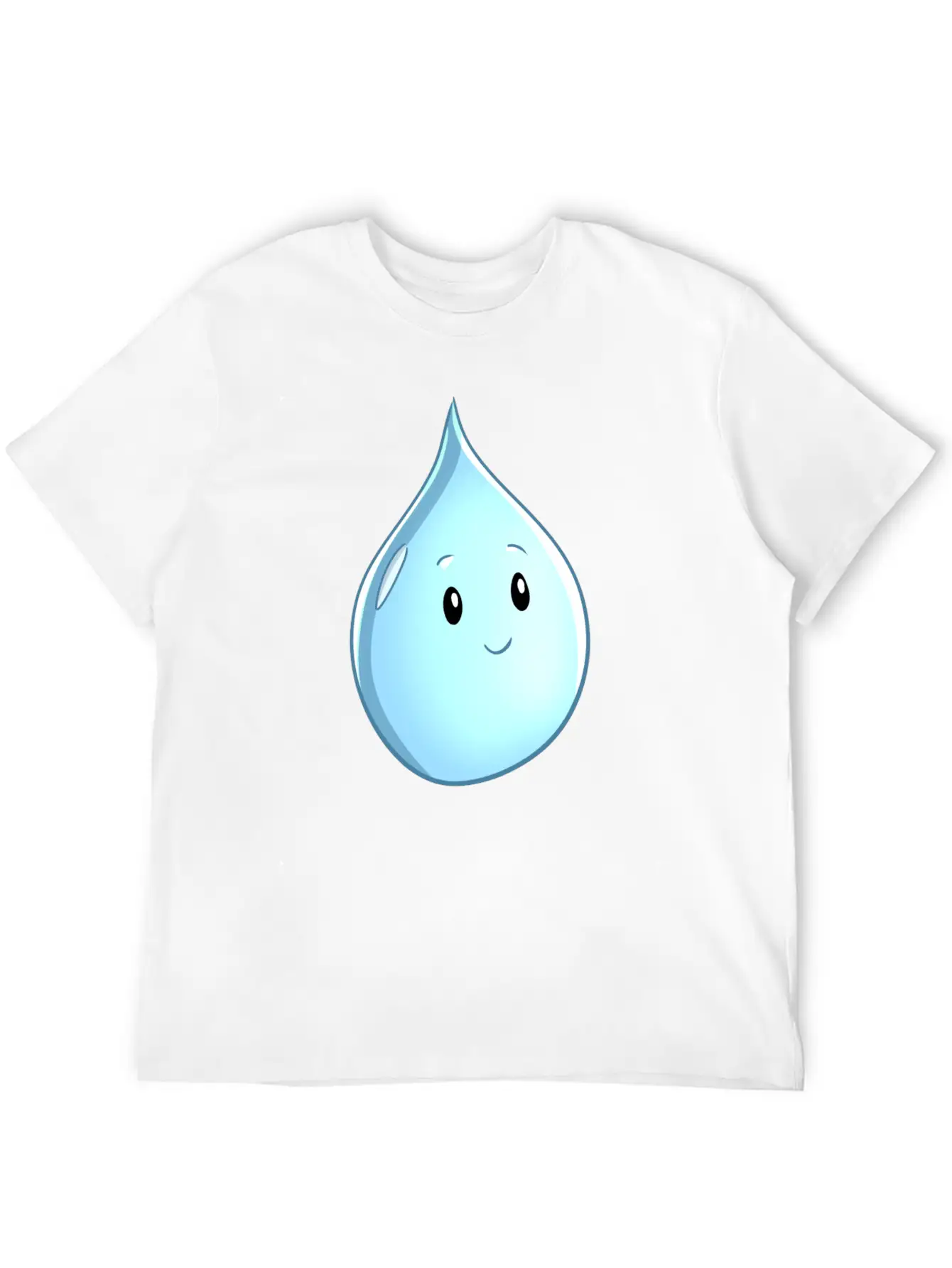 Earth Day Rain Drop Comfortable Minimalist Graphic Tee – Summer Style Essential