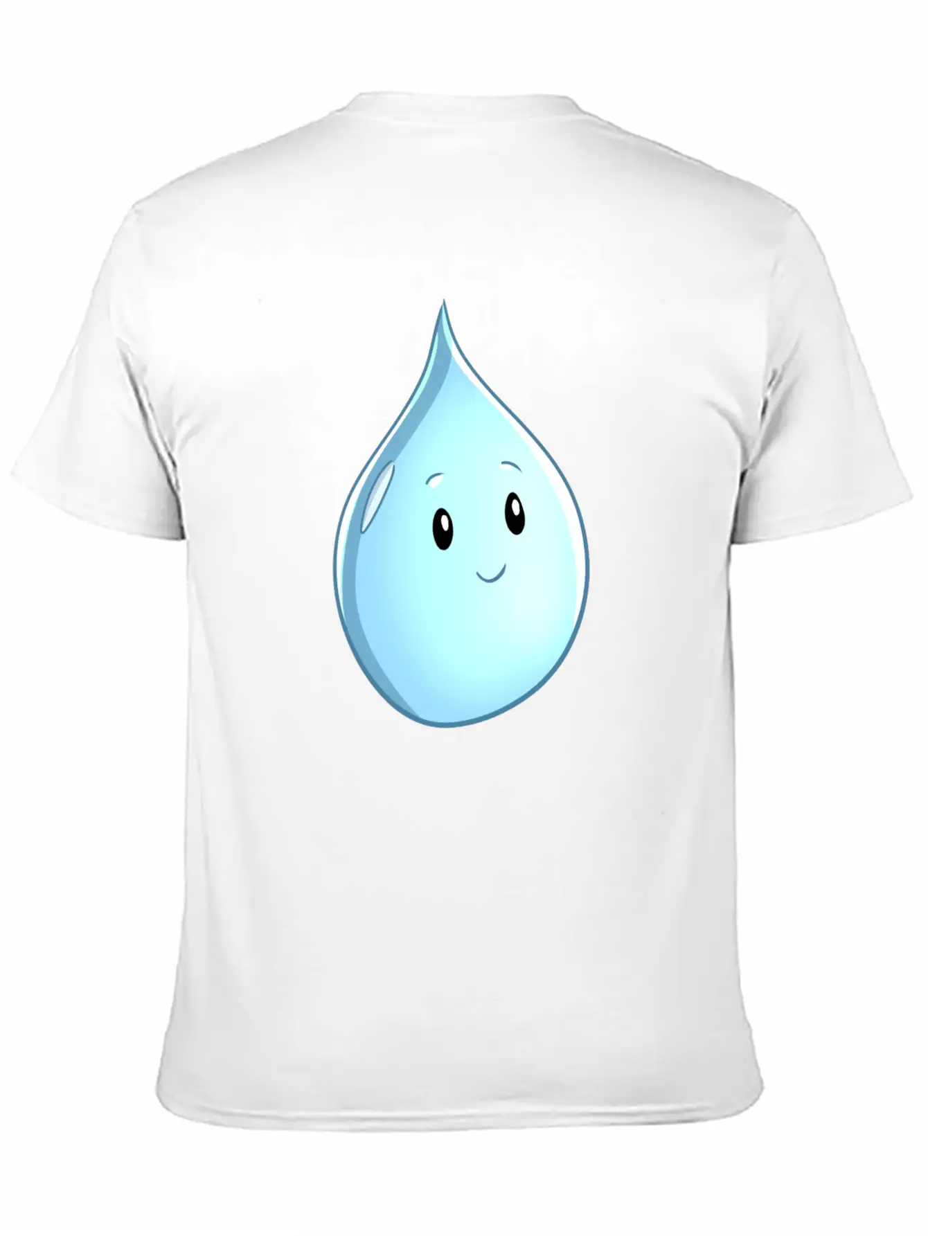 Earth Day Rain Drop Comfortable Minimalist Graphic Tee – Summer Style Essential