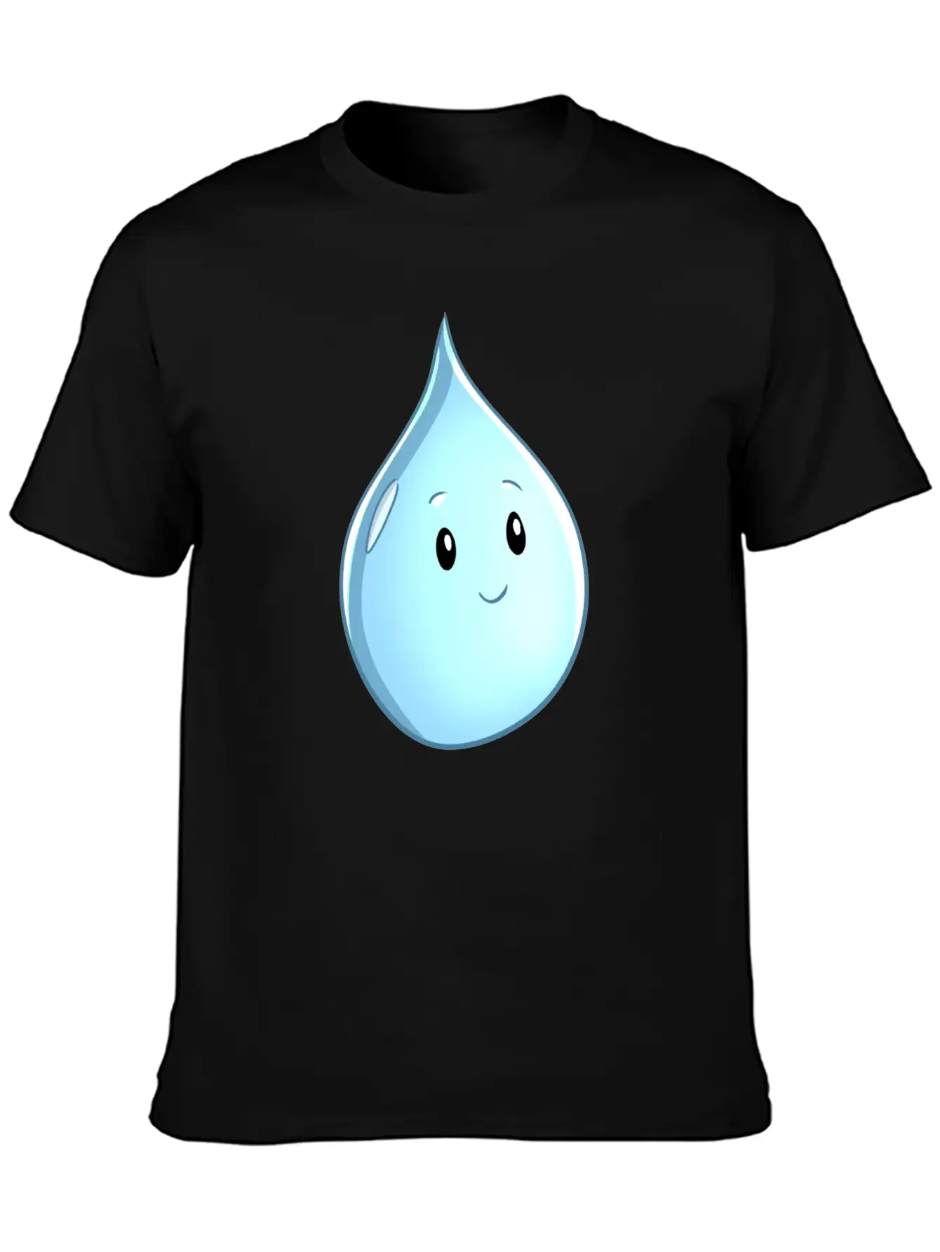 Earth Day Rain Drop Comfortable Minimalist Graphic Tee – Summer Style Essential